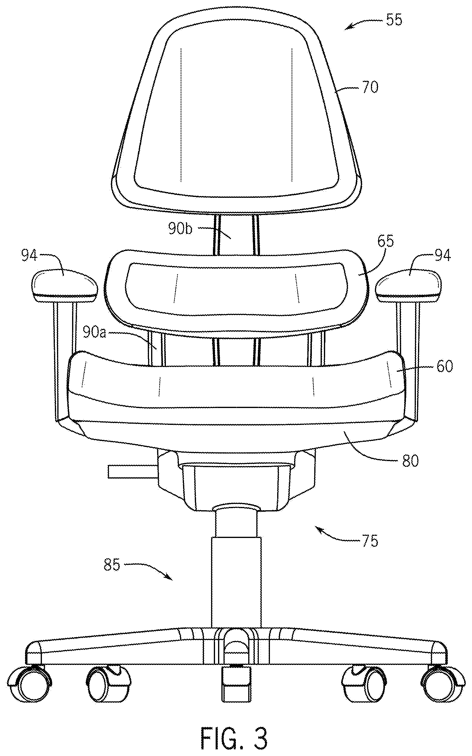 Patent US12342944 Figure 2 – Seat configuration
