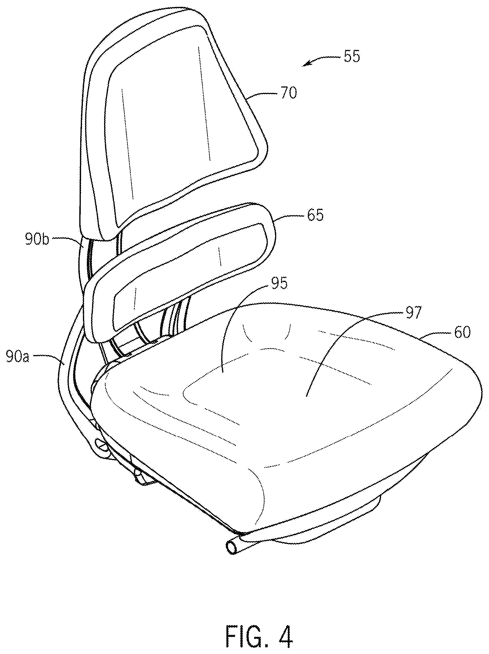 Patent US12342944 Figure 3 – Seat configuration