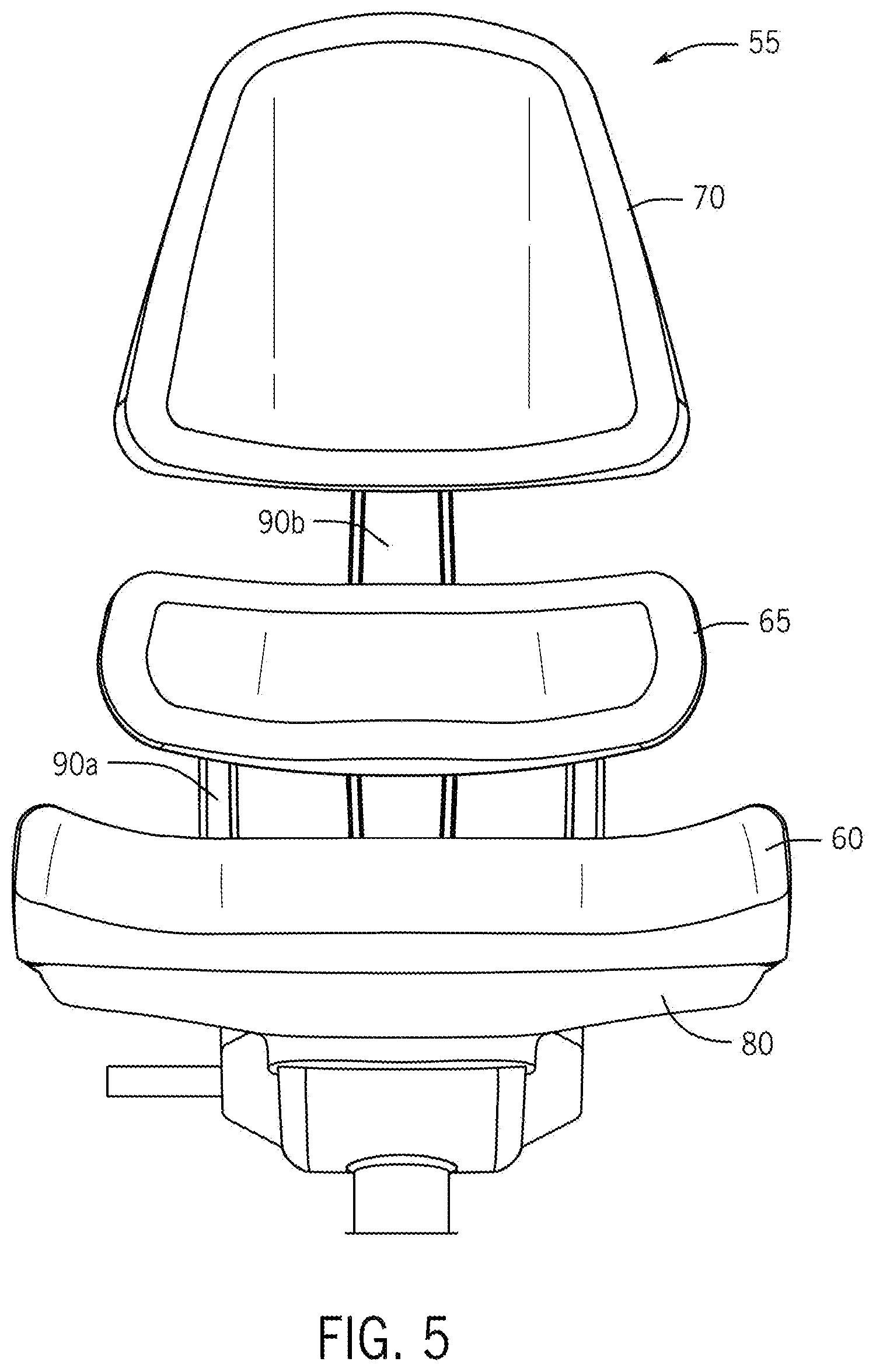 Patent US12342944 Figure 4 – Seat configuration