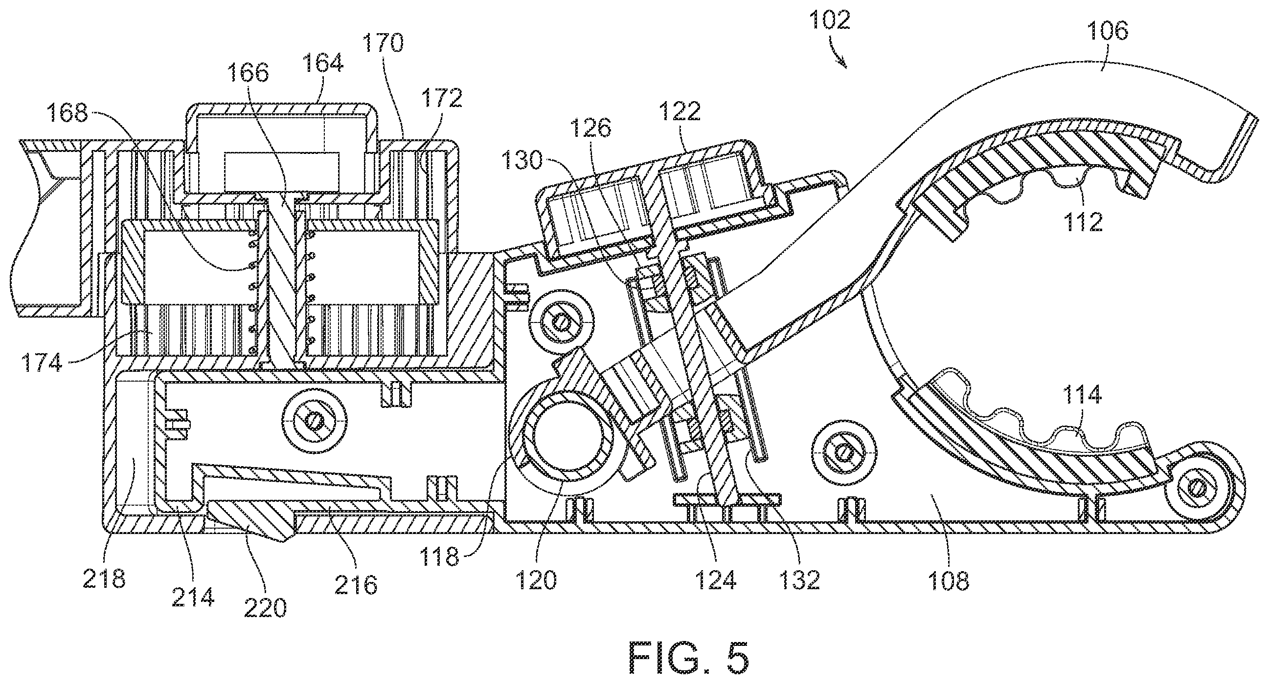 Patent US12342947 Figure 5 – Child walking assembly and related method