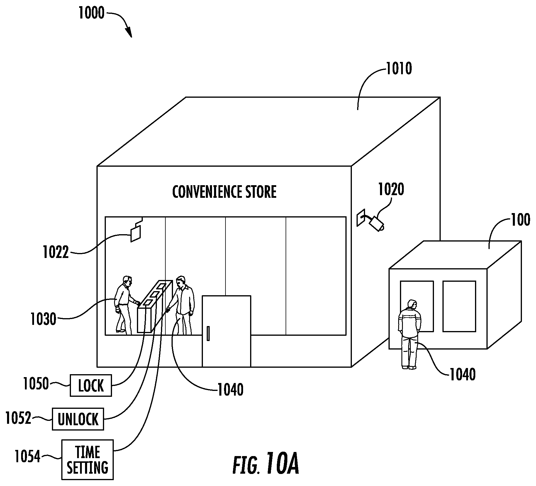 Patent US12342948 Figure 11 – Merchandiser with on-product financial payment system