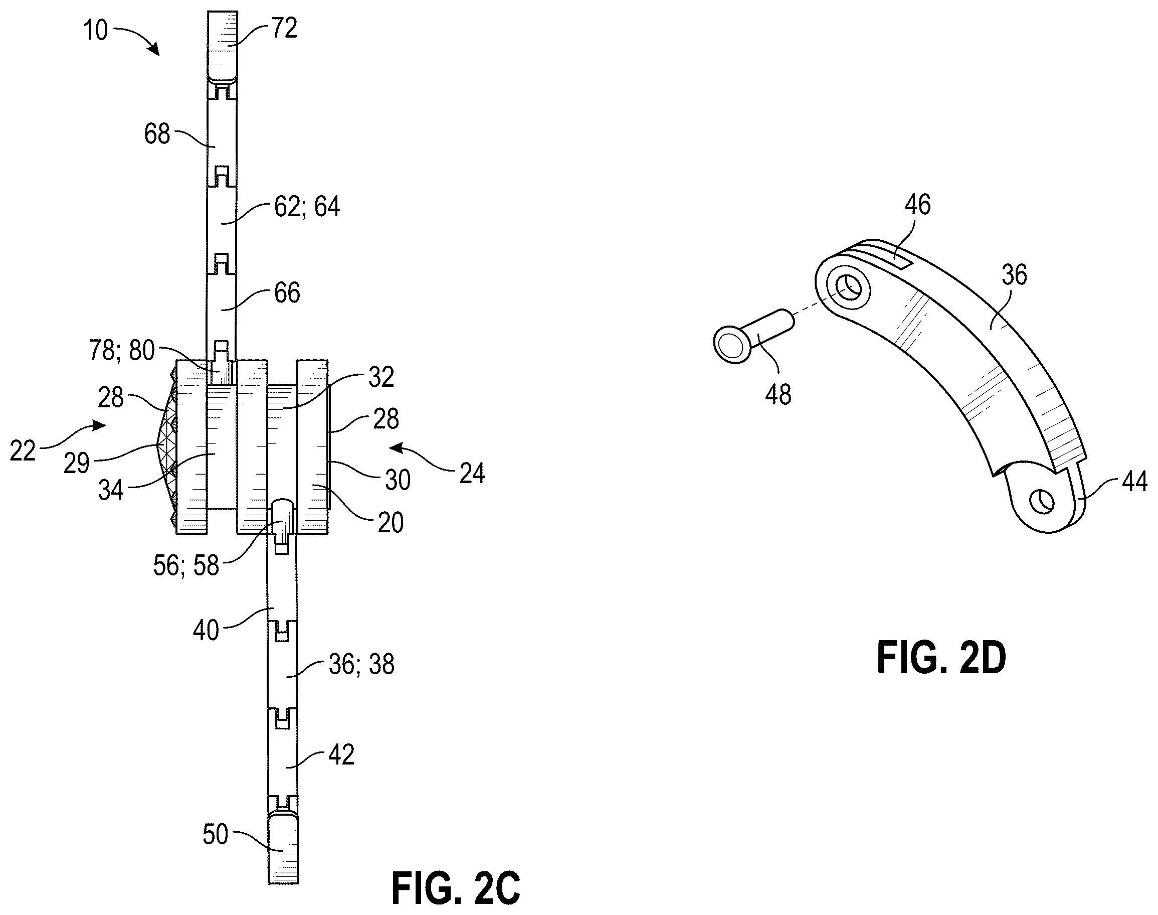 Patent US12342951 Figure 3 – Articulating hook apparatus for hanging an article from a variety of structures