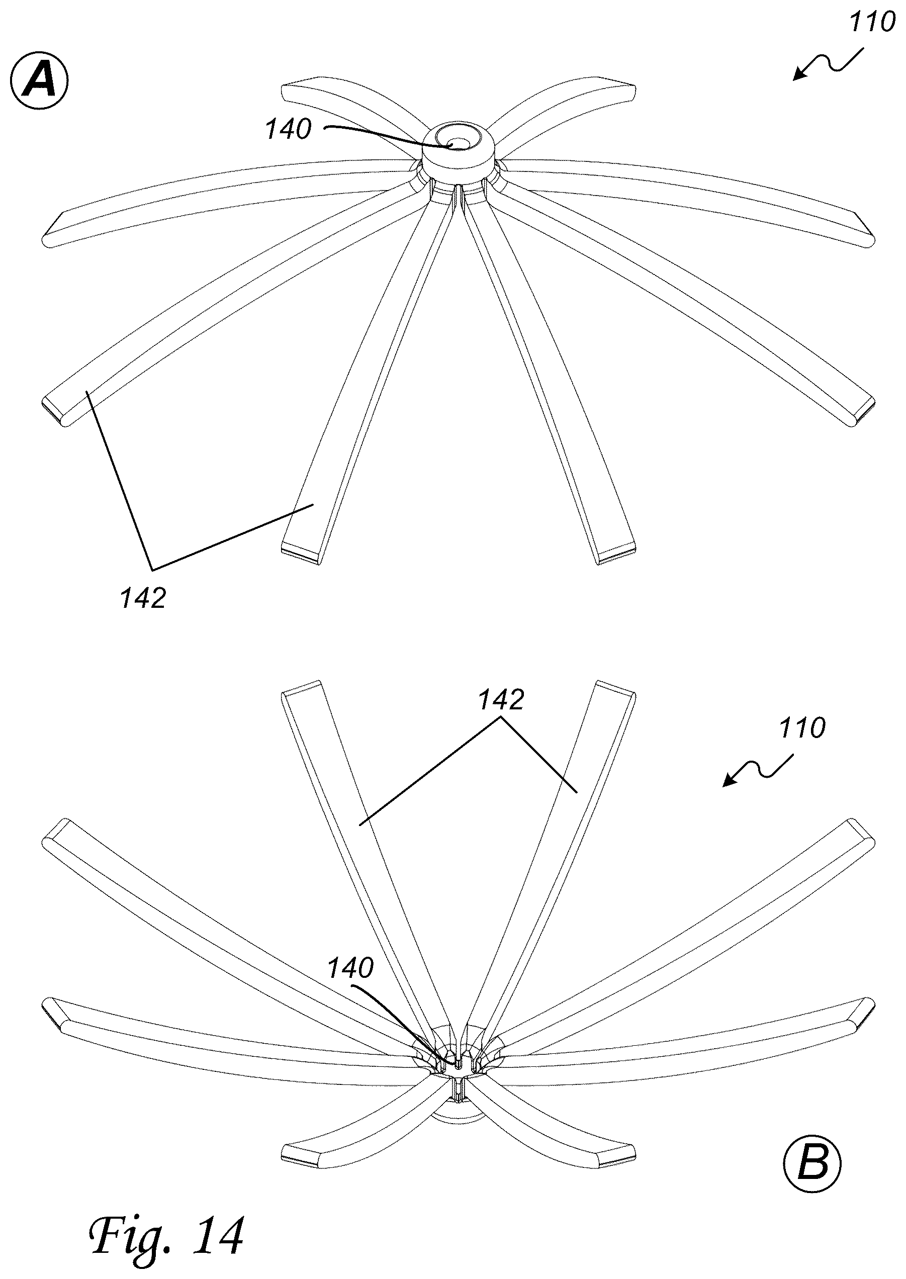 Patent US12342952 Figure 14 – Tree topper stabilizer