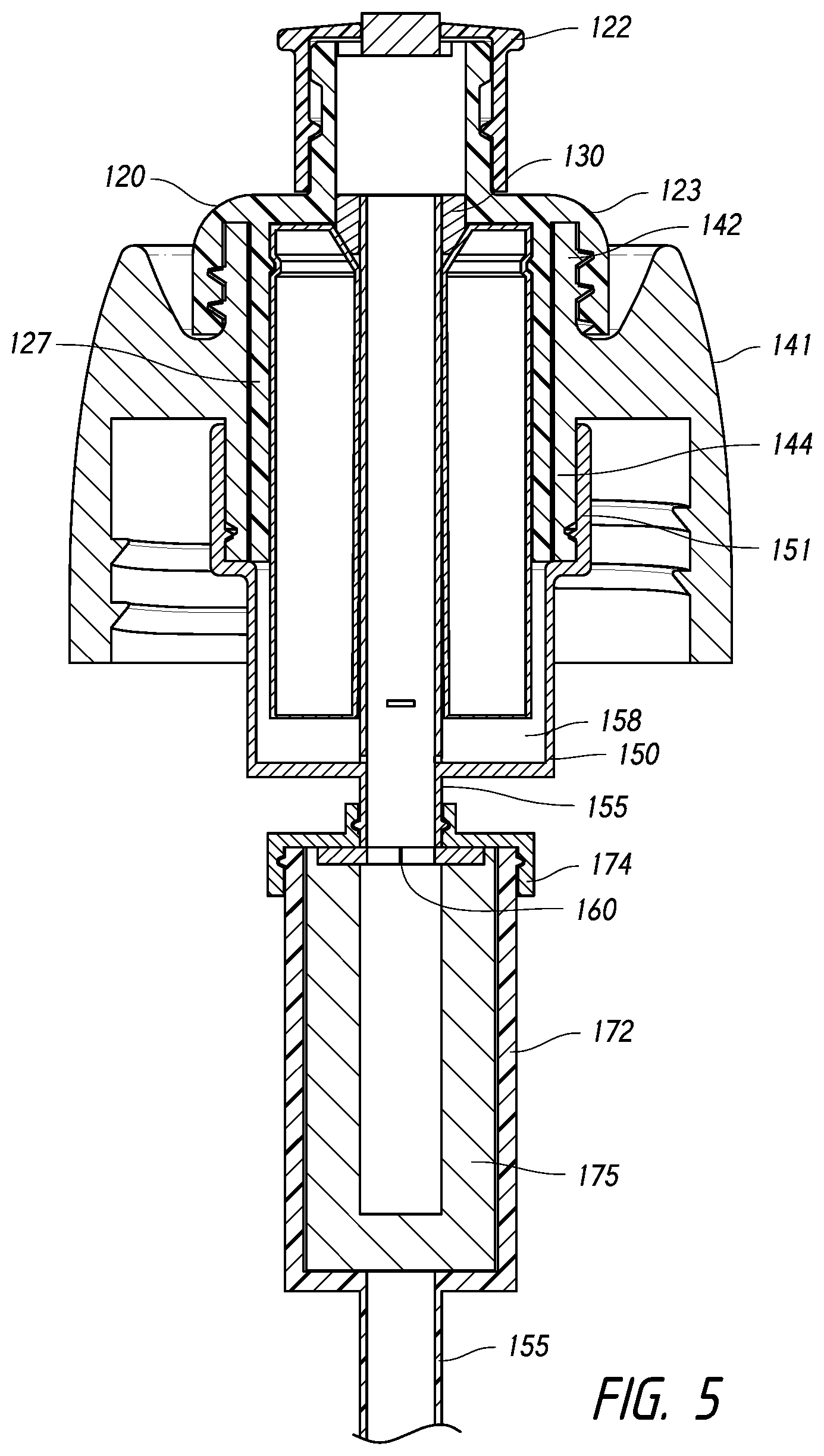 Patent US12342954 Figure 5 – Additive delivery systems and containers