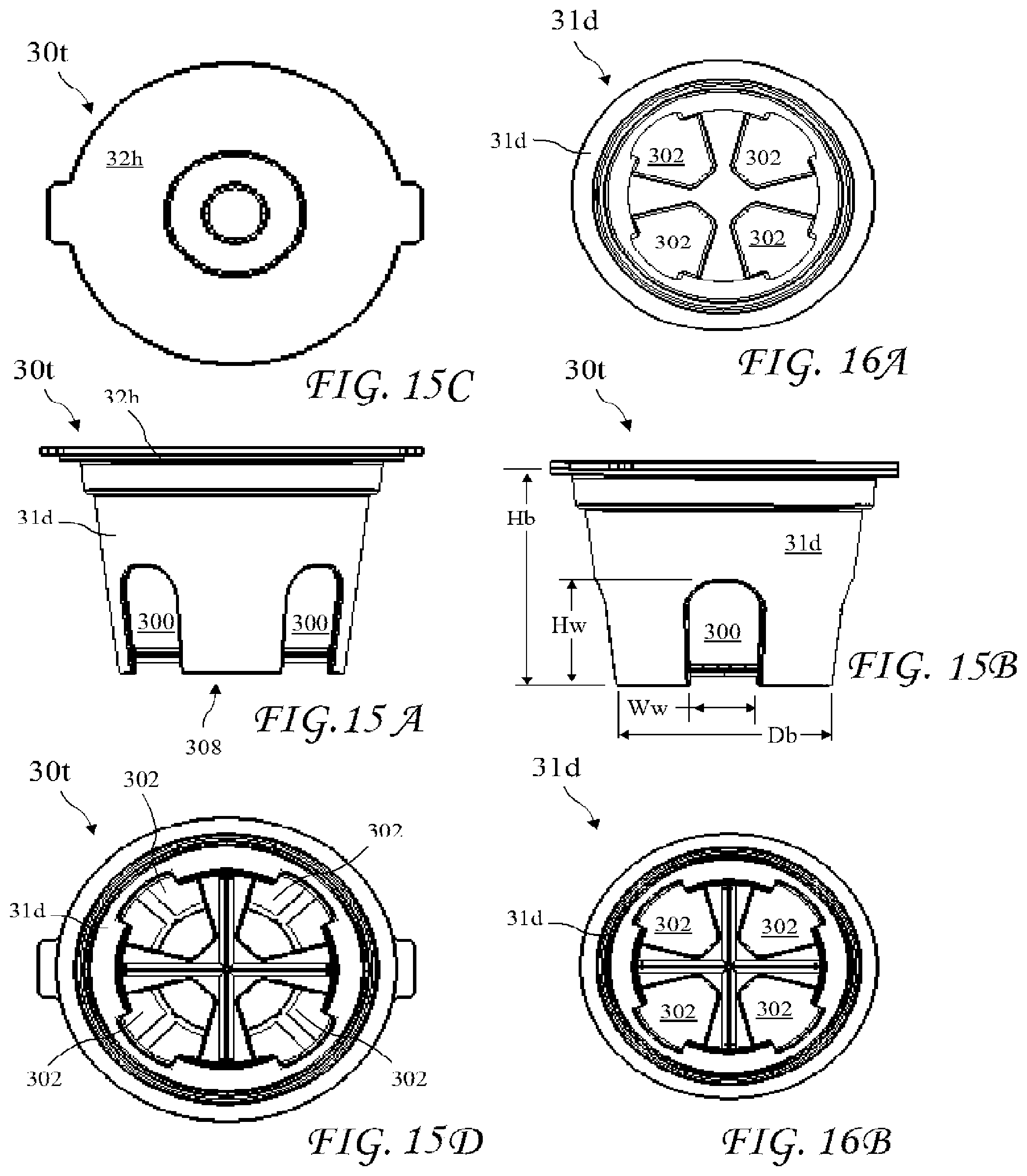 Patent US12342955 Figure 6 – Brewing material container for a beverage brewer