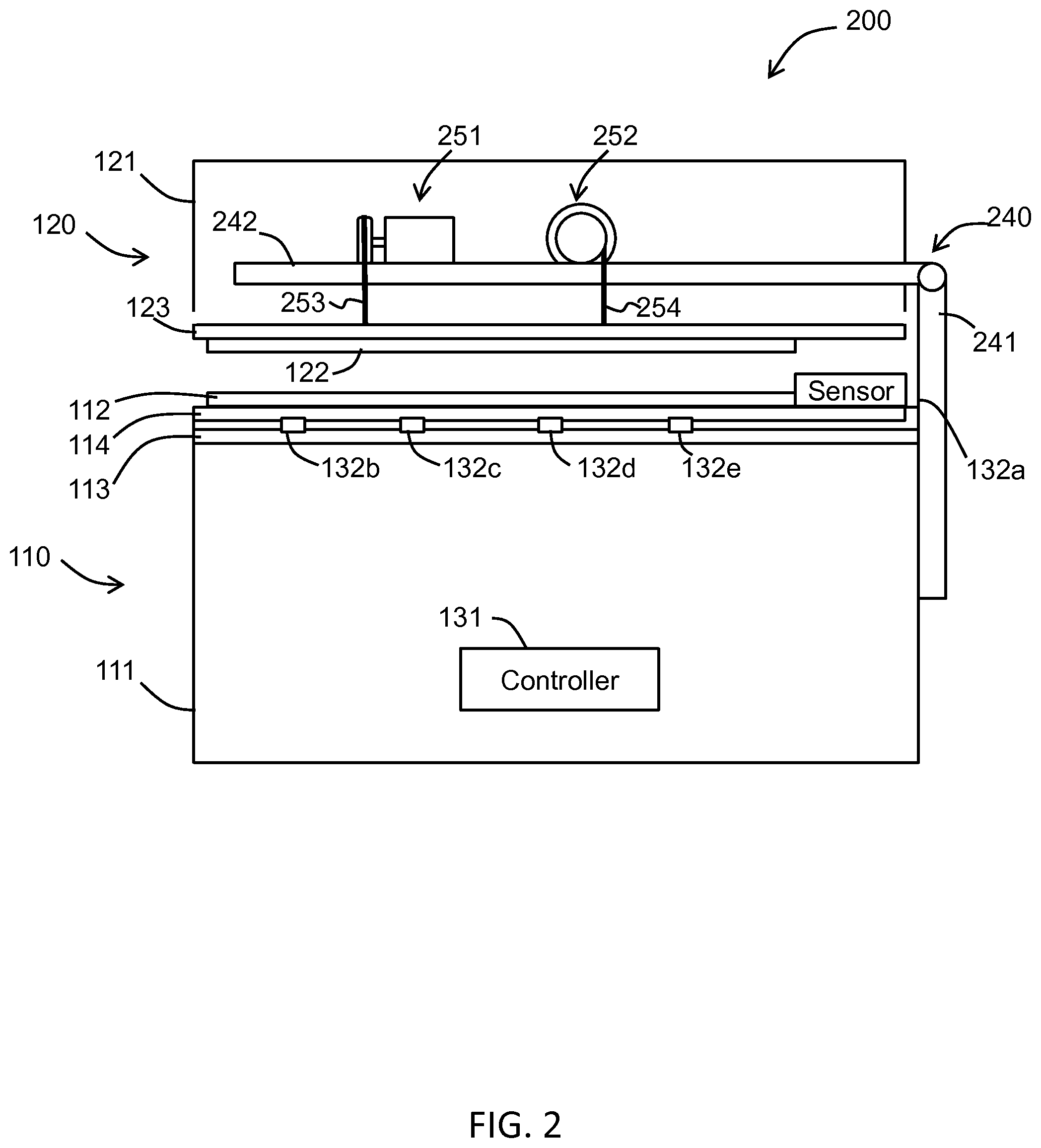 Patent US12342958 Figure 2 – Cooking gap control of a cooking apparatus