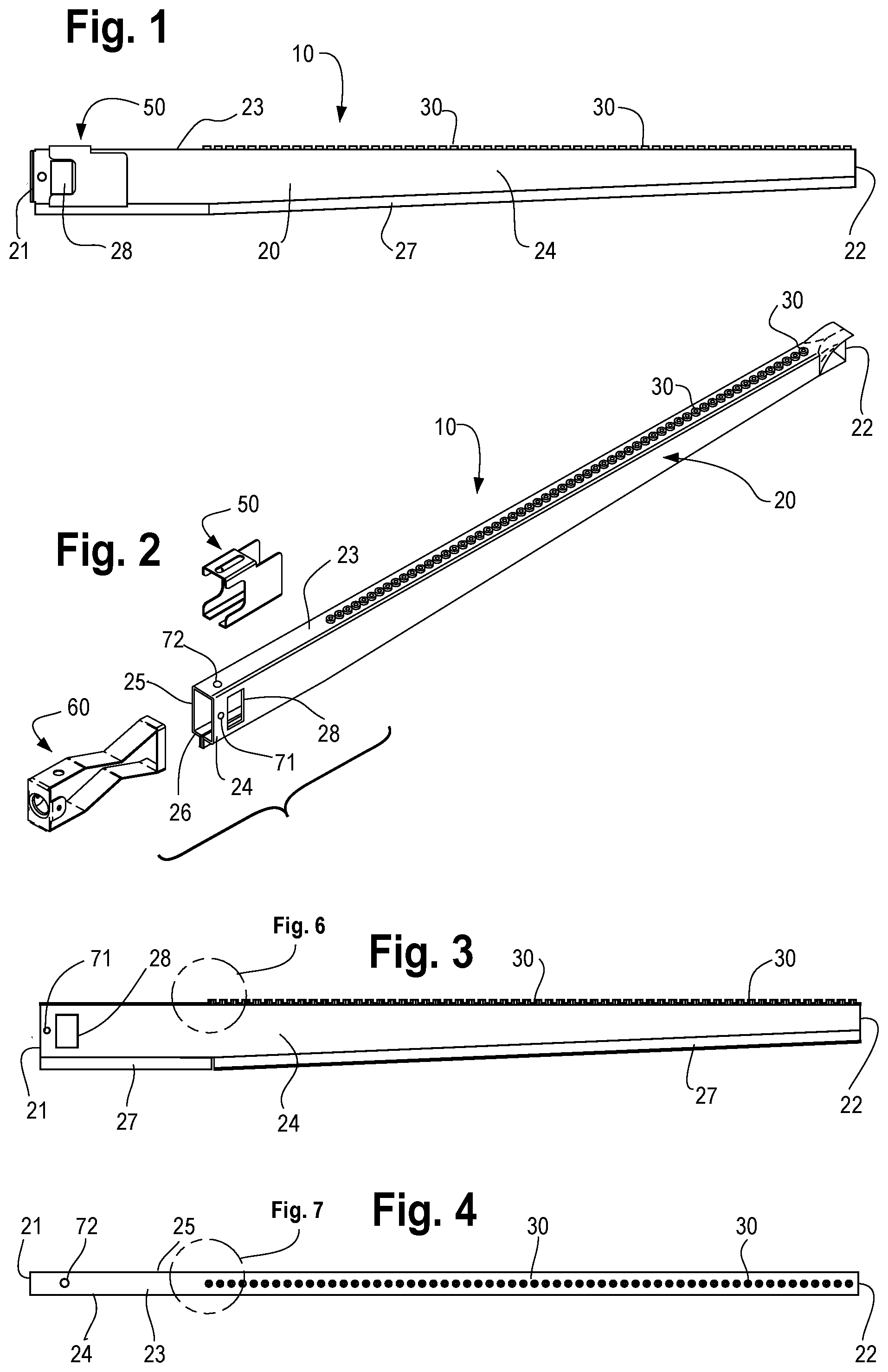 Patent US12342959 Figure 1 – Burner tube for gas grill