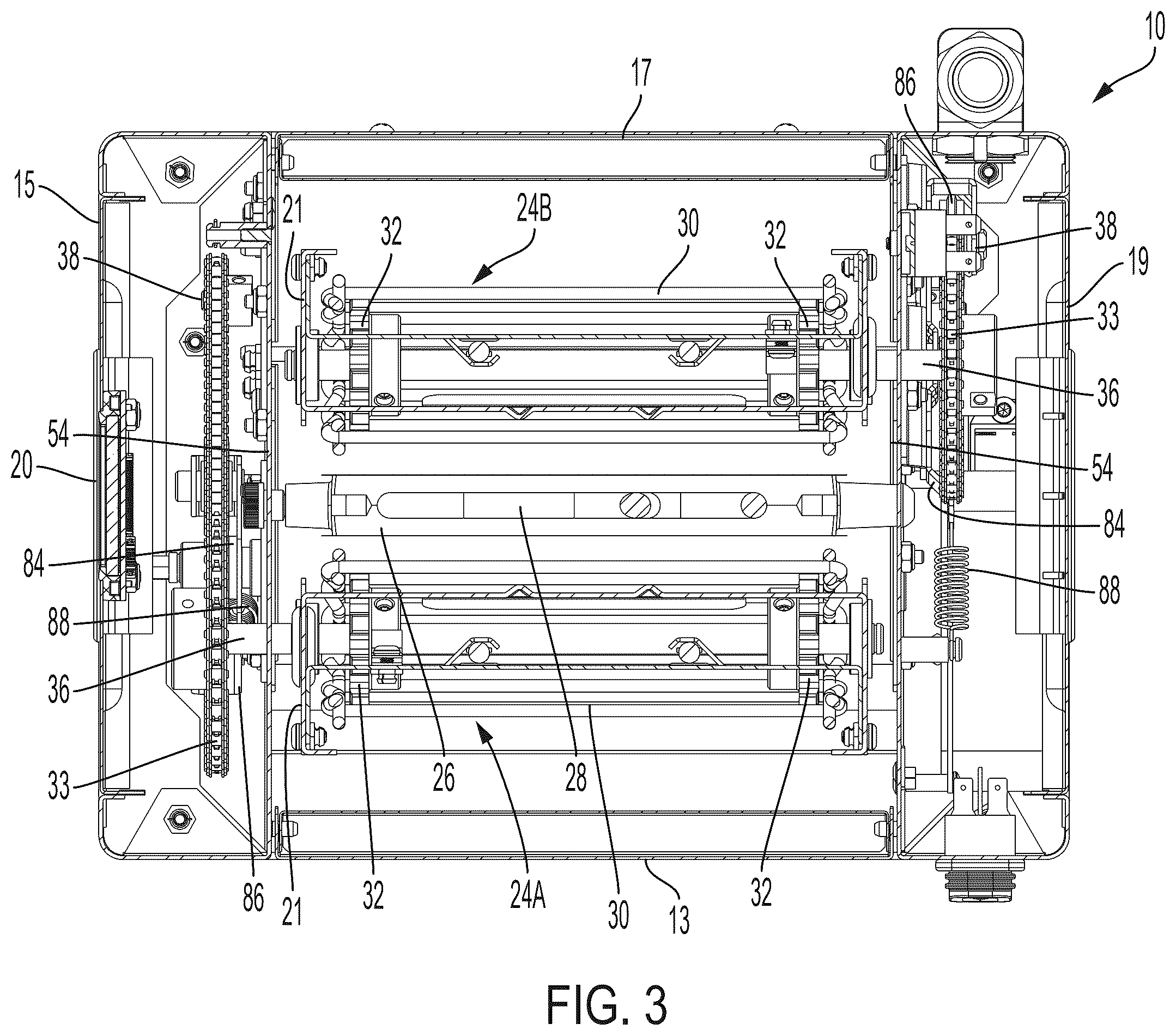 Patent US12342961 Figure 3 – Toaster with input control