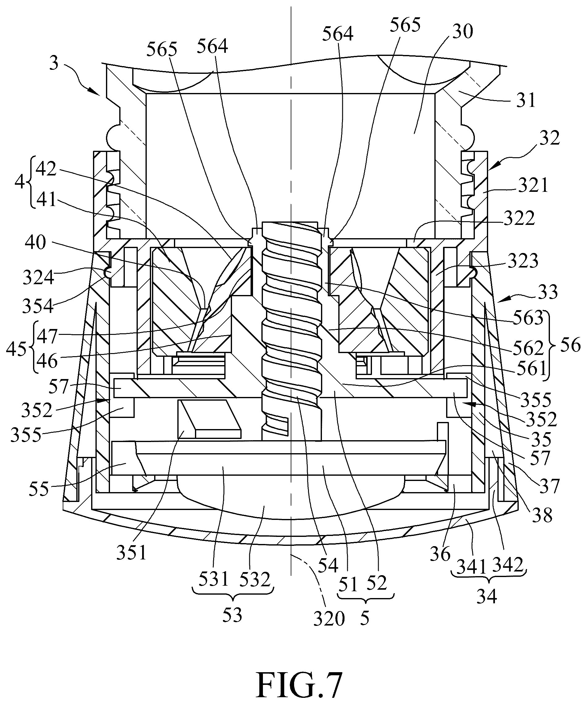 Patent US12342962 Figure 7 – Pepper mill