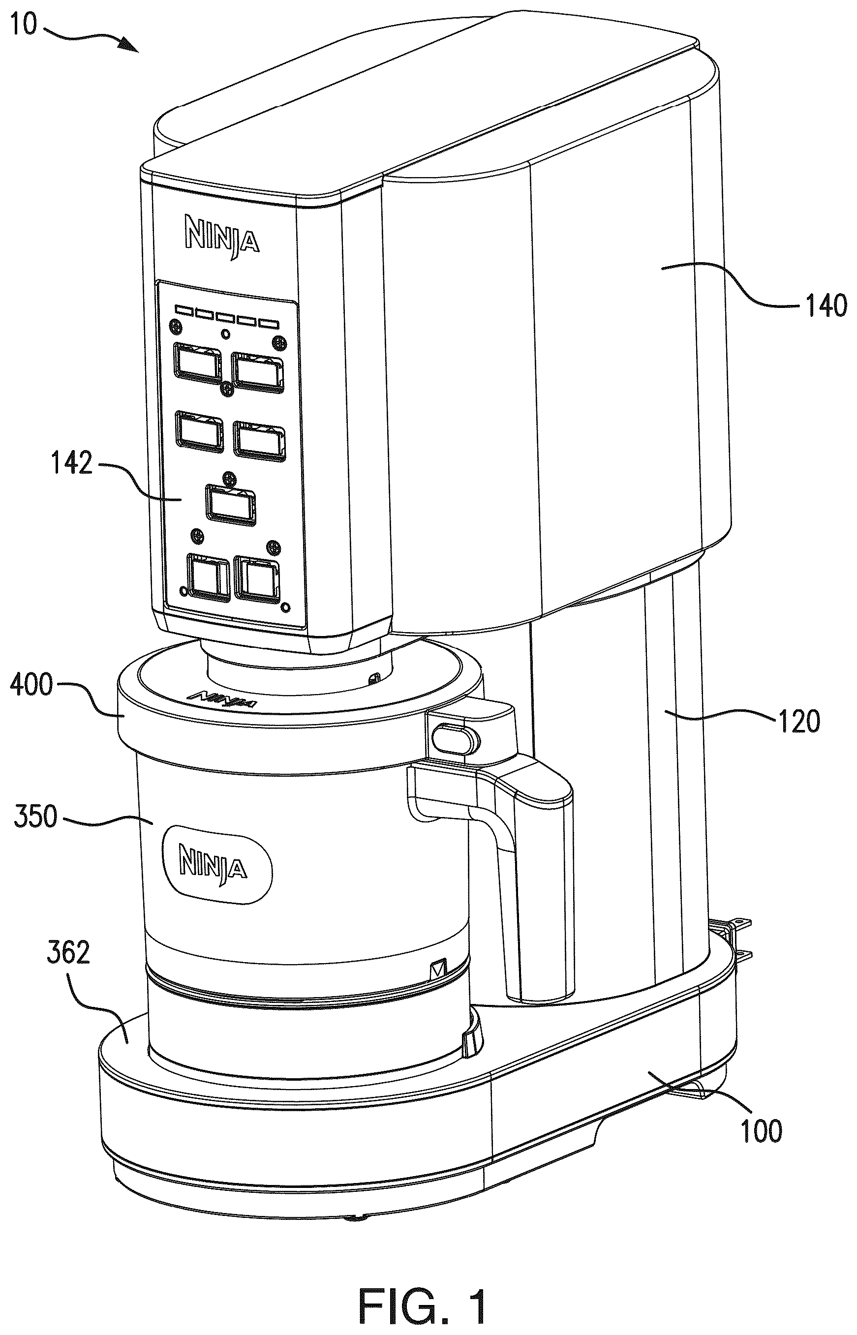 Patent US12342963 — Micro puree machine — Figure 1
