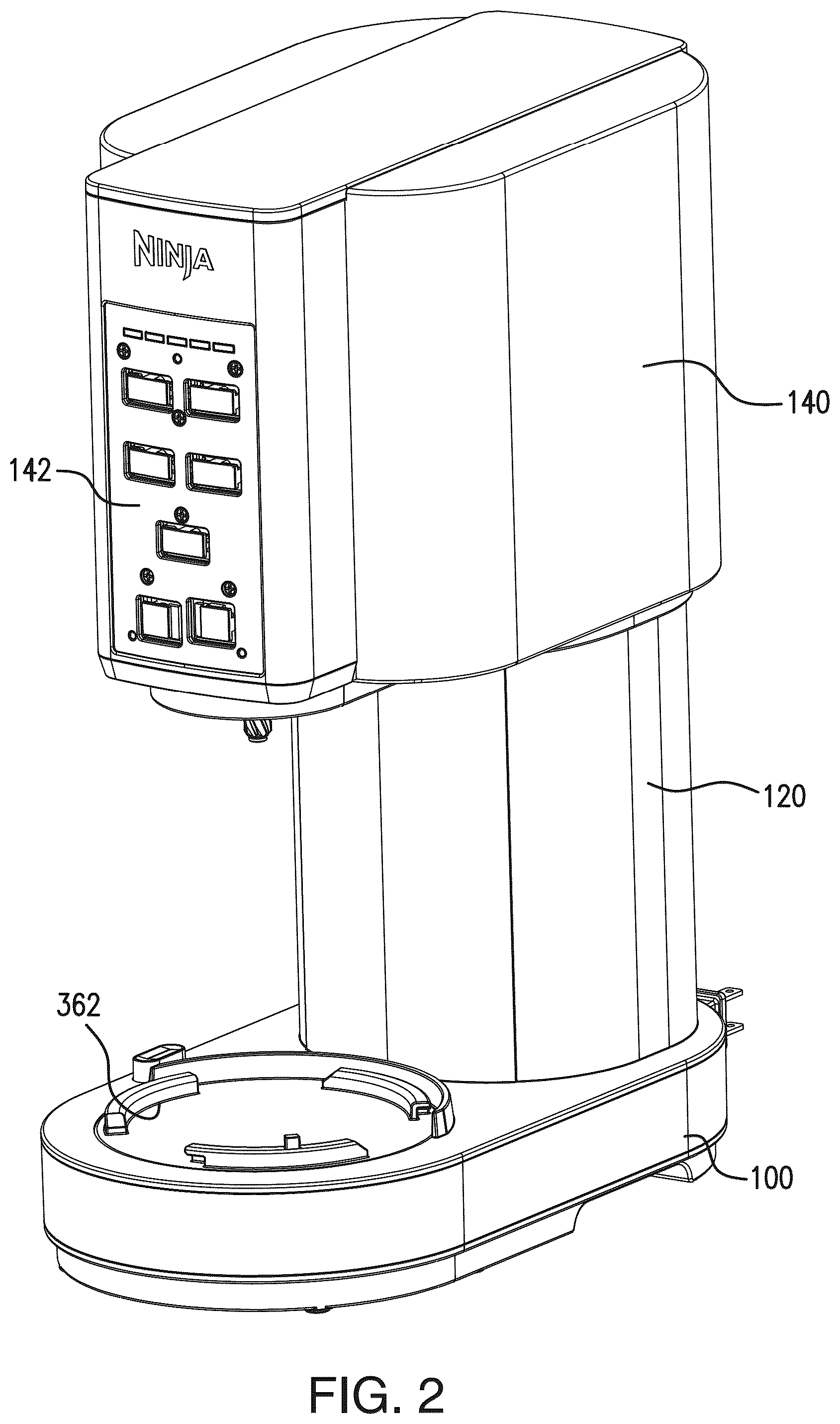 Patent US12342963 Figure 2 – Micro puree machine