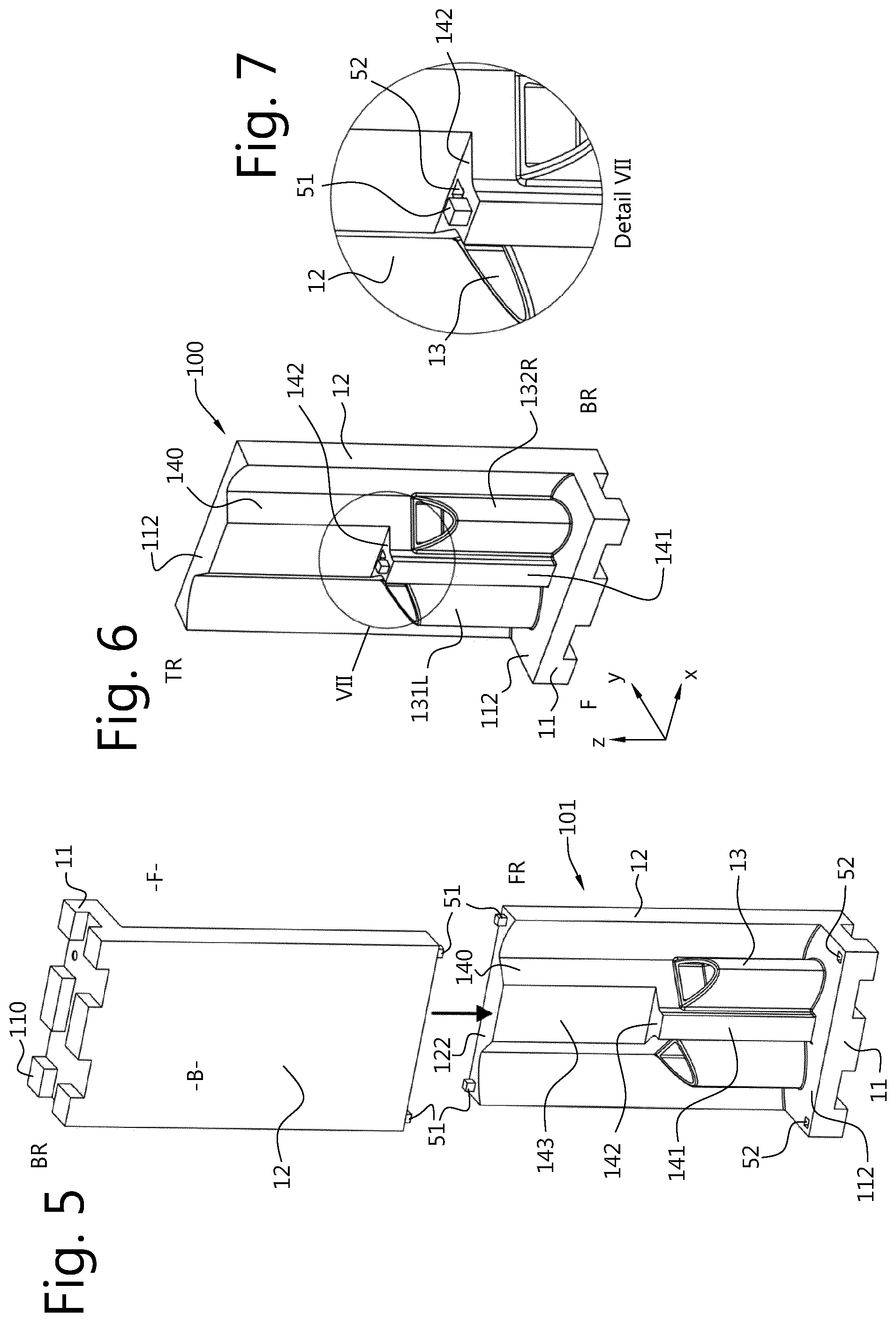 Patent US12342966 Figure 3 – Outdoor sanitation system including an urinal unit for temporary placement and frequent transport