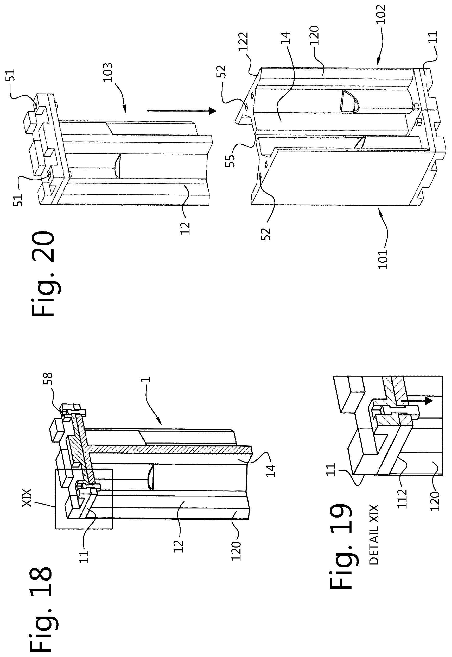Patent US12342966 Figure 9 – Outdoor sanitation system including an urinal unit for temporary placement and frequent transport