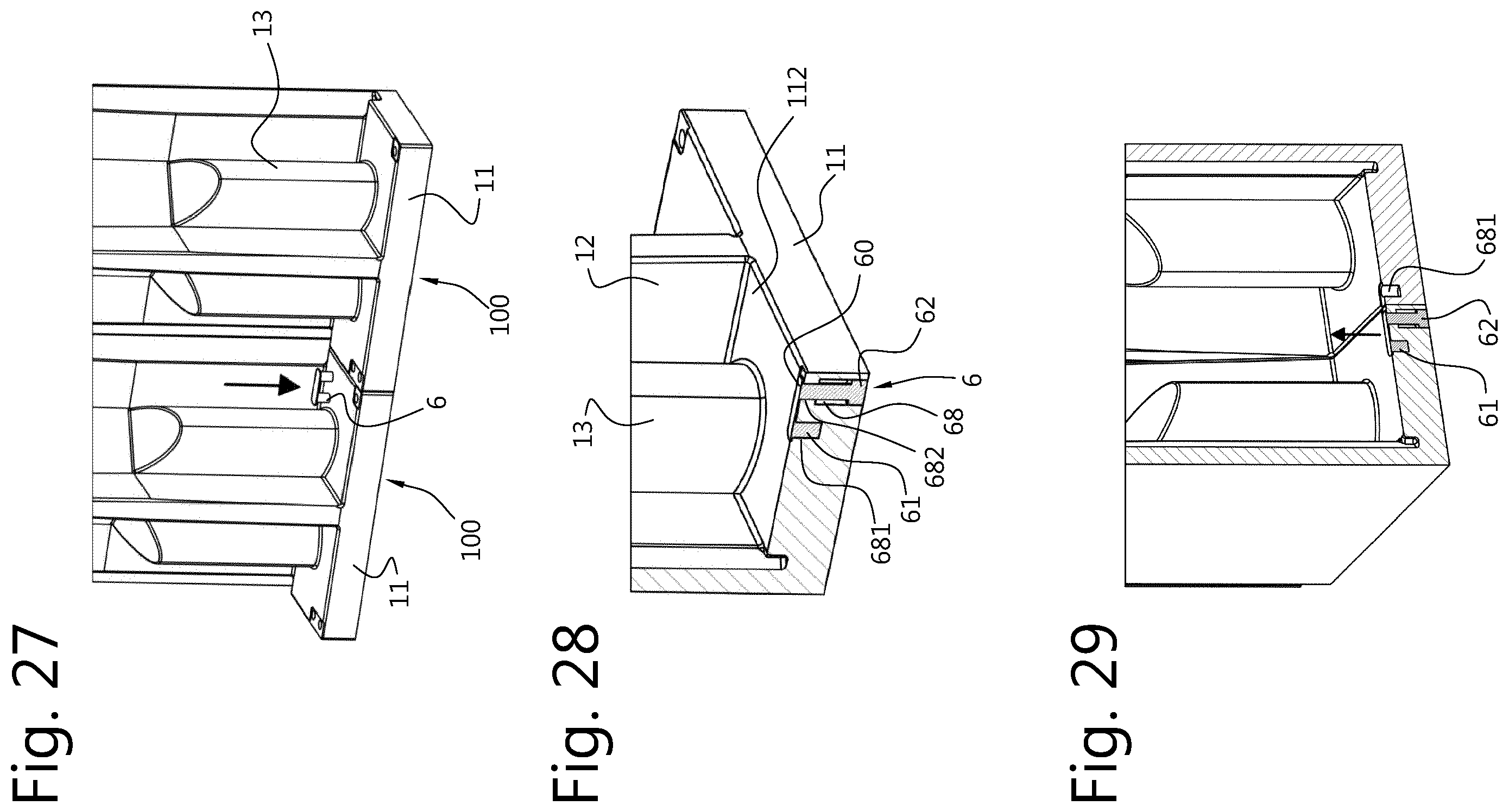 Patent US12342966 Figure 12 – Outdoor sanitation system including an urinal unit for temporary placement and frequent transport