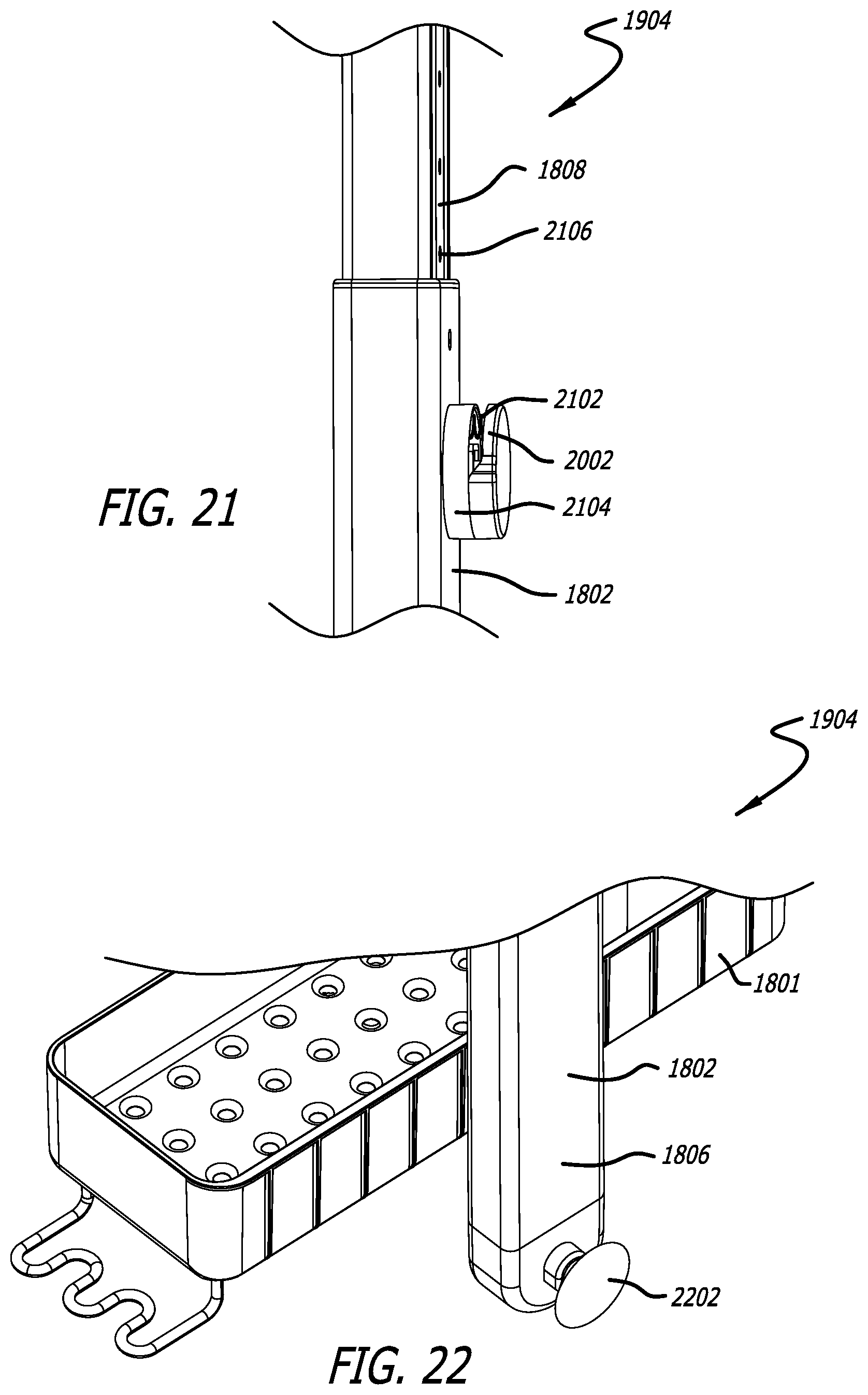 Patent US12342969 Figure 18 – Shower caddy