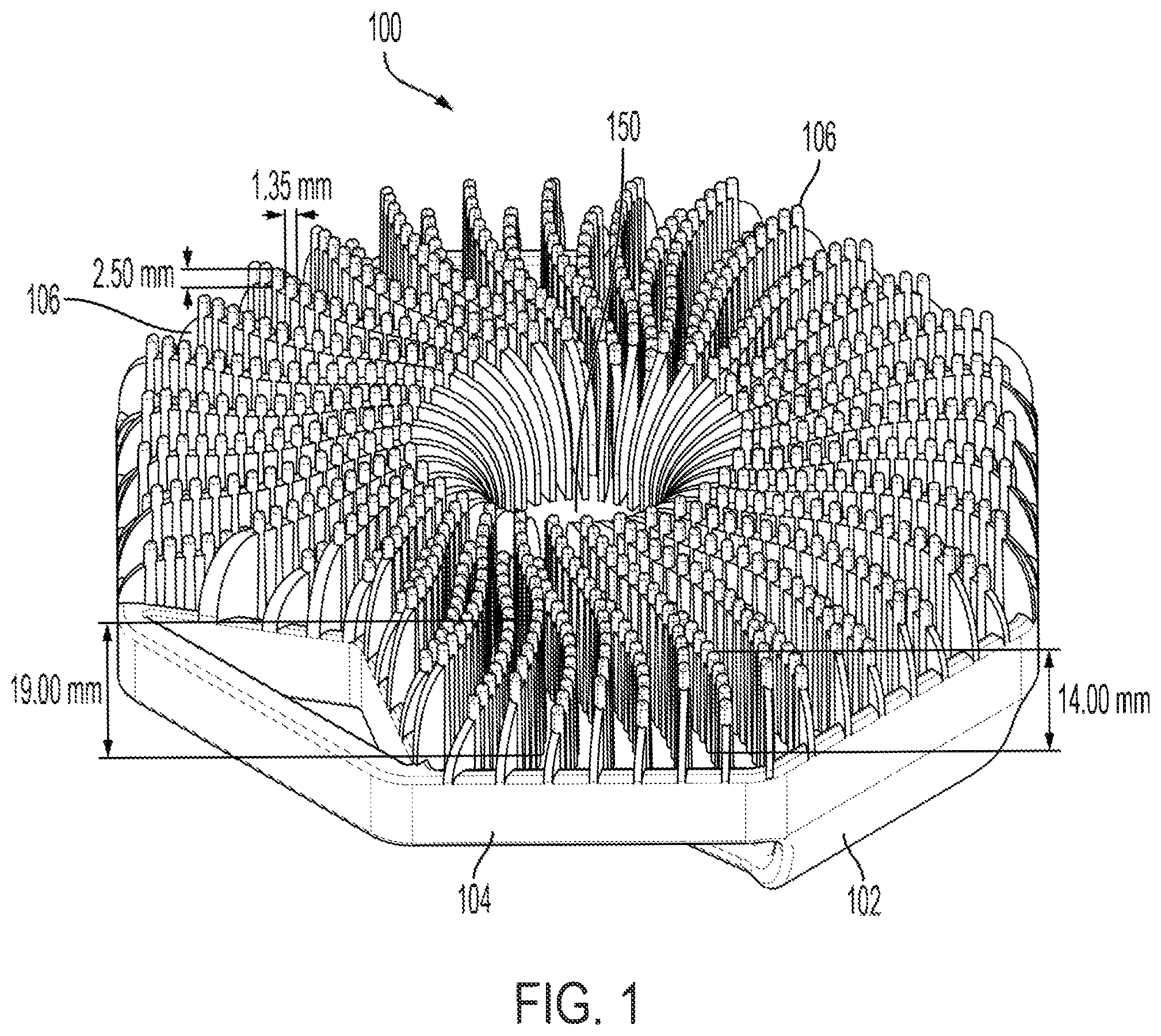 Patent US12342971 Figure 1 – Scrubber device and cleansing system
