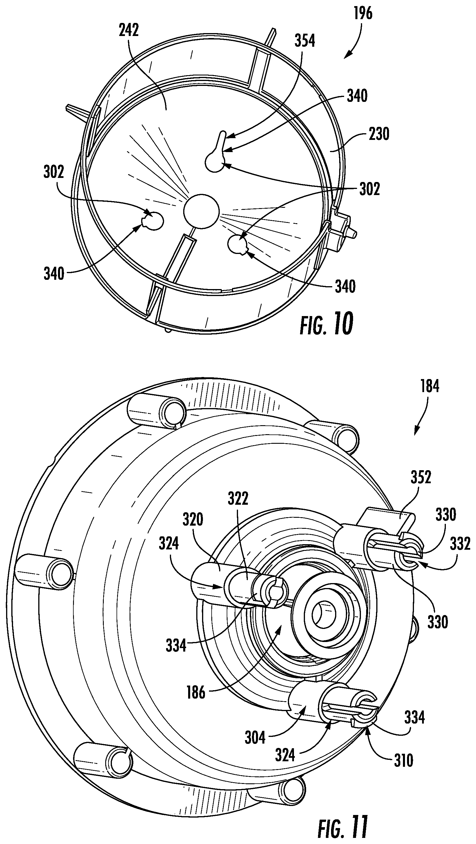 Patent US12342974 Figure 8 – Fluid circulation assembly for a dishwasher appliance