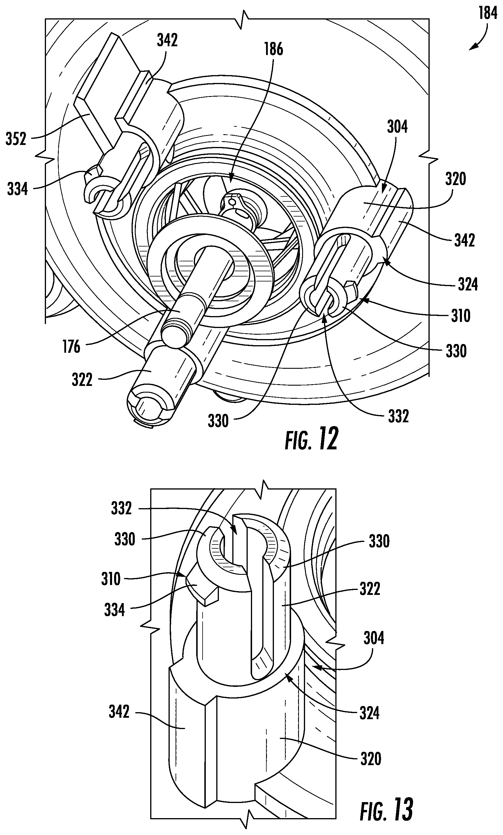 Patent US12342974 Figure 9 – Fluid circulation assembly for a dishwasher appliance