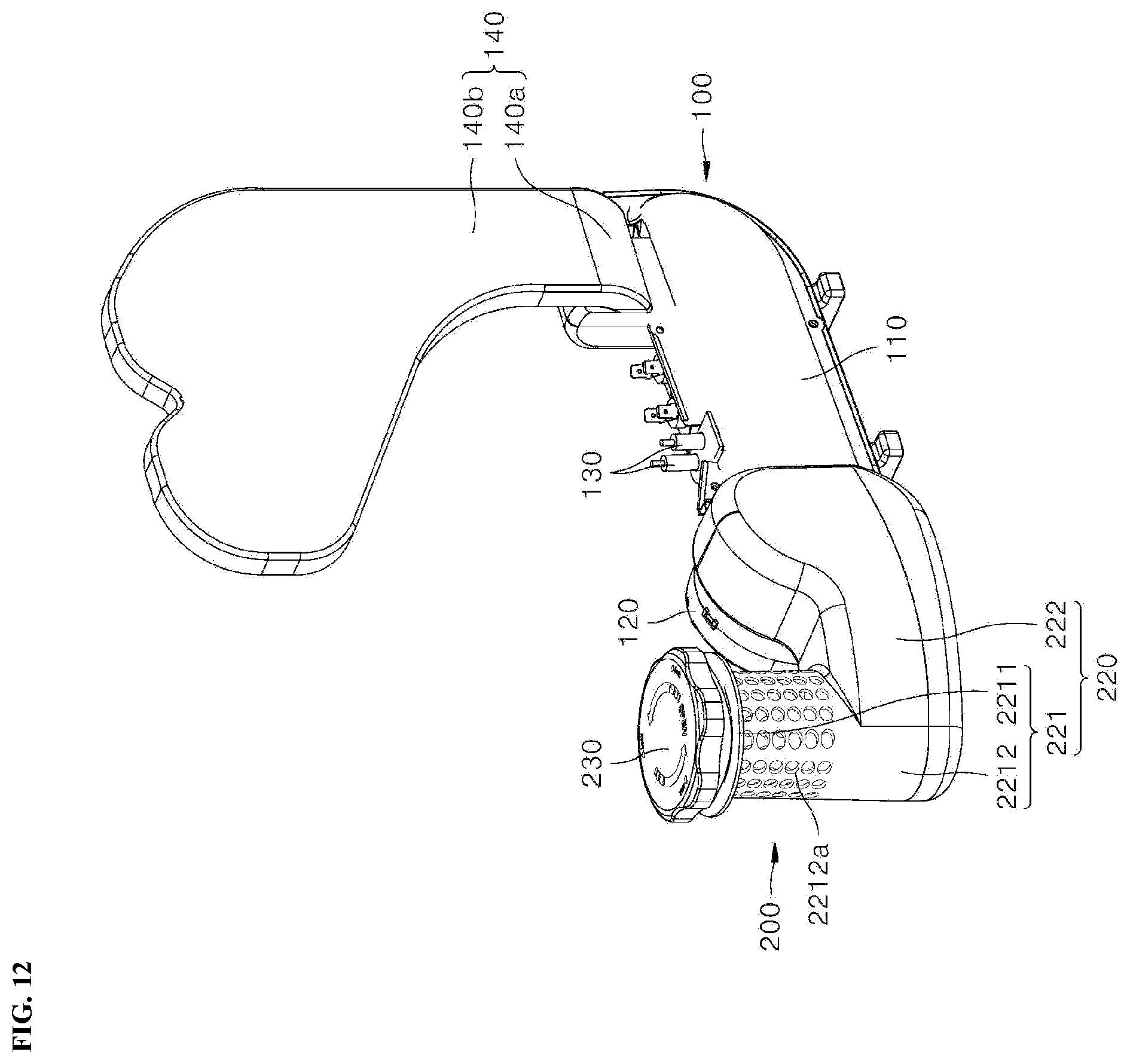 Patent US12342975 Figure 12 – Dishwasher