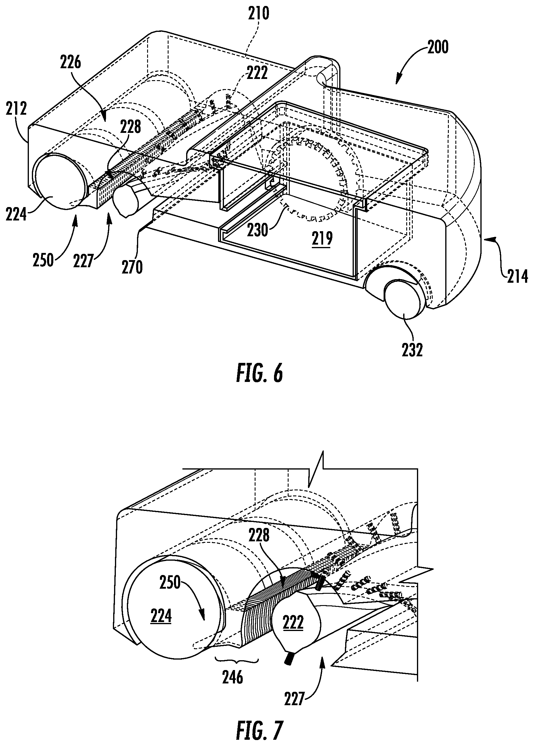 Patent US12342979 Figure 5 – Robotic cleaner with dual cleaning rollers