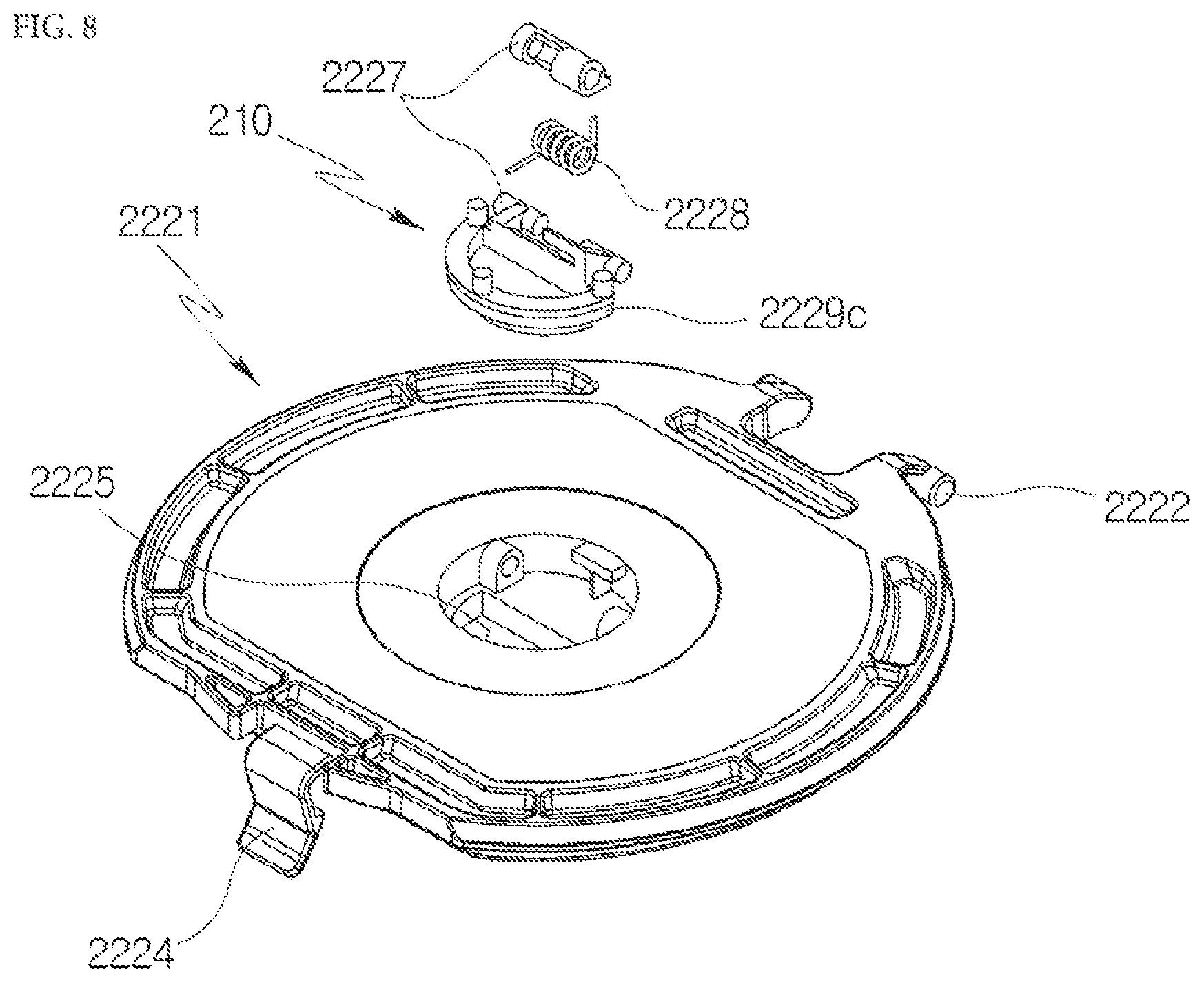 Patent US12342980 Figure 7 – Cleaner system