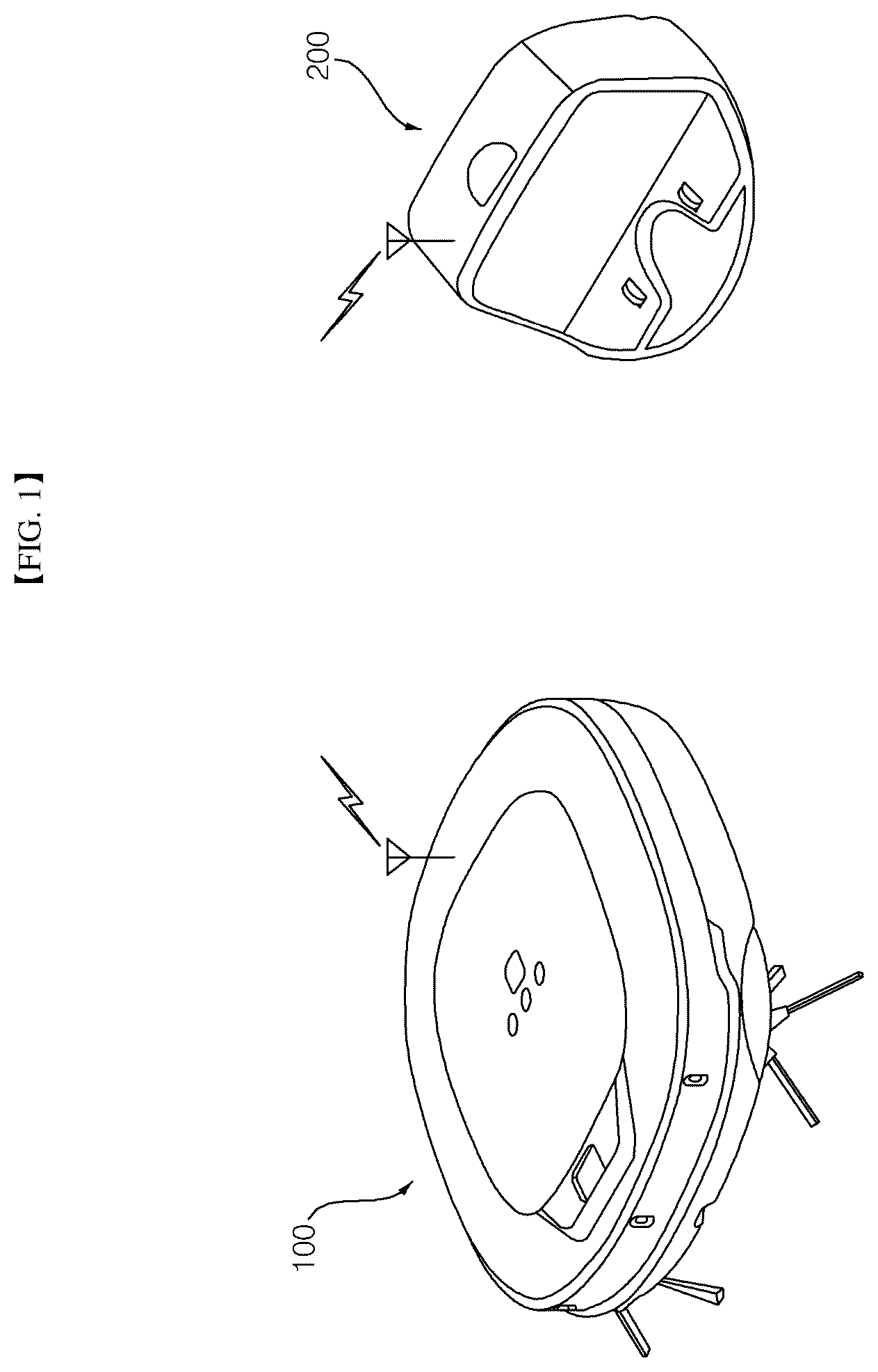Patent US12342981 Figure 1 – Mobile robot and control method thereof