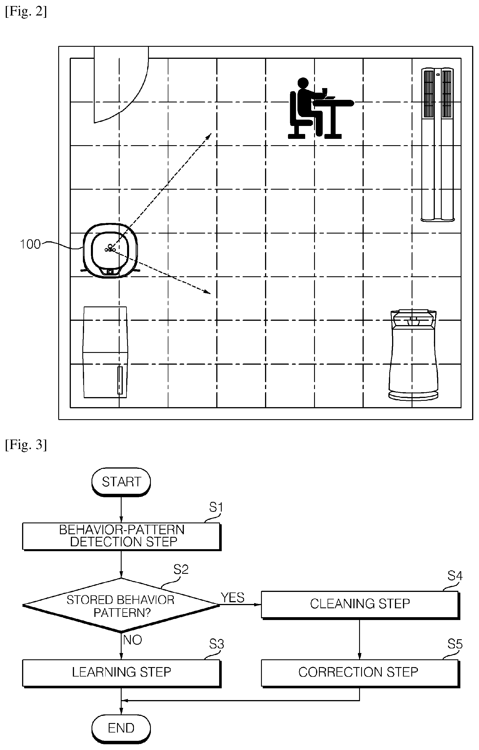 Patent US12342981 Figure 2 – Mobile robot and control method thereof