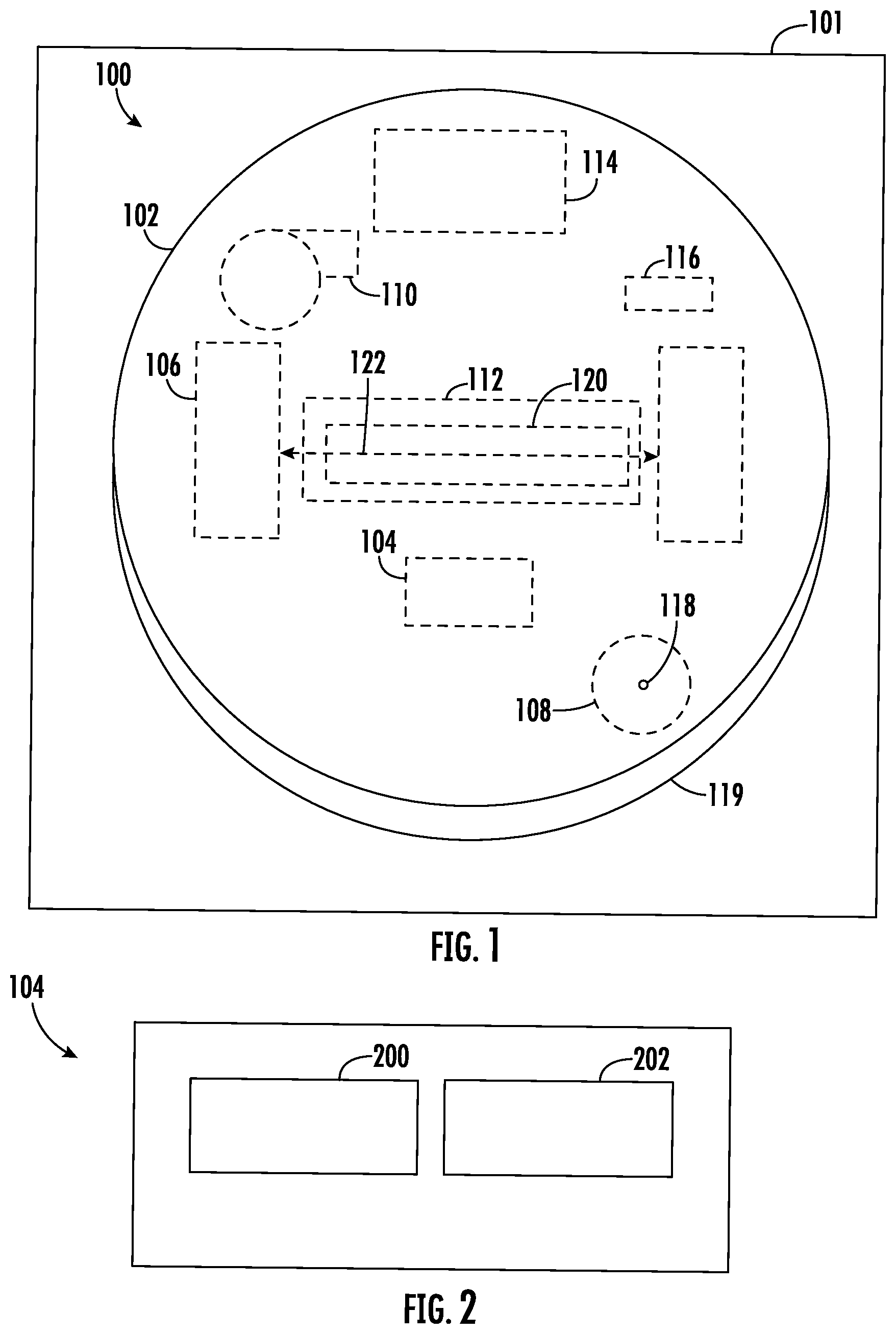 Patent US12342982 — Robotic cleaner — Figure 1