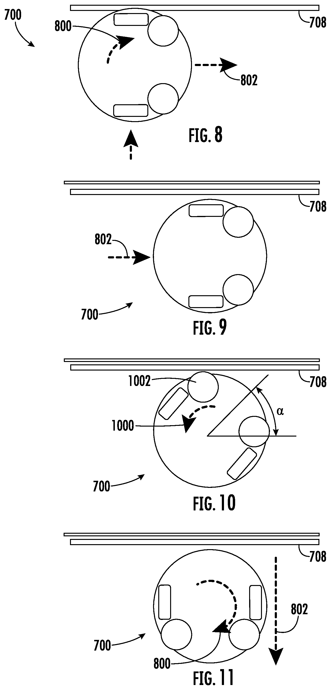 Patent US12342982 Figure 4 – Robotic cleaner