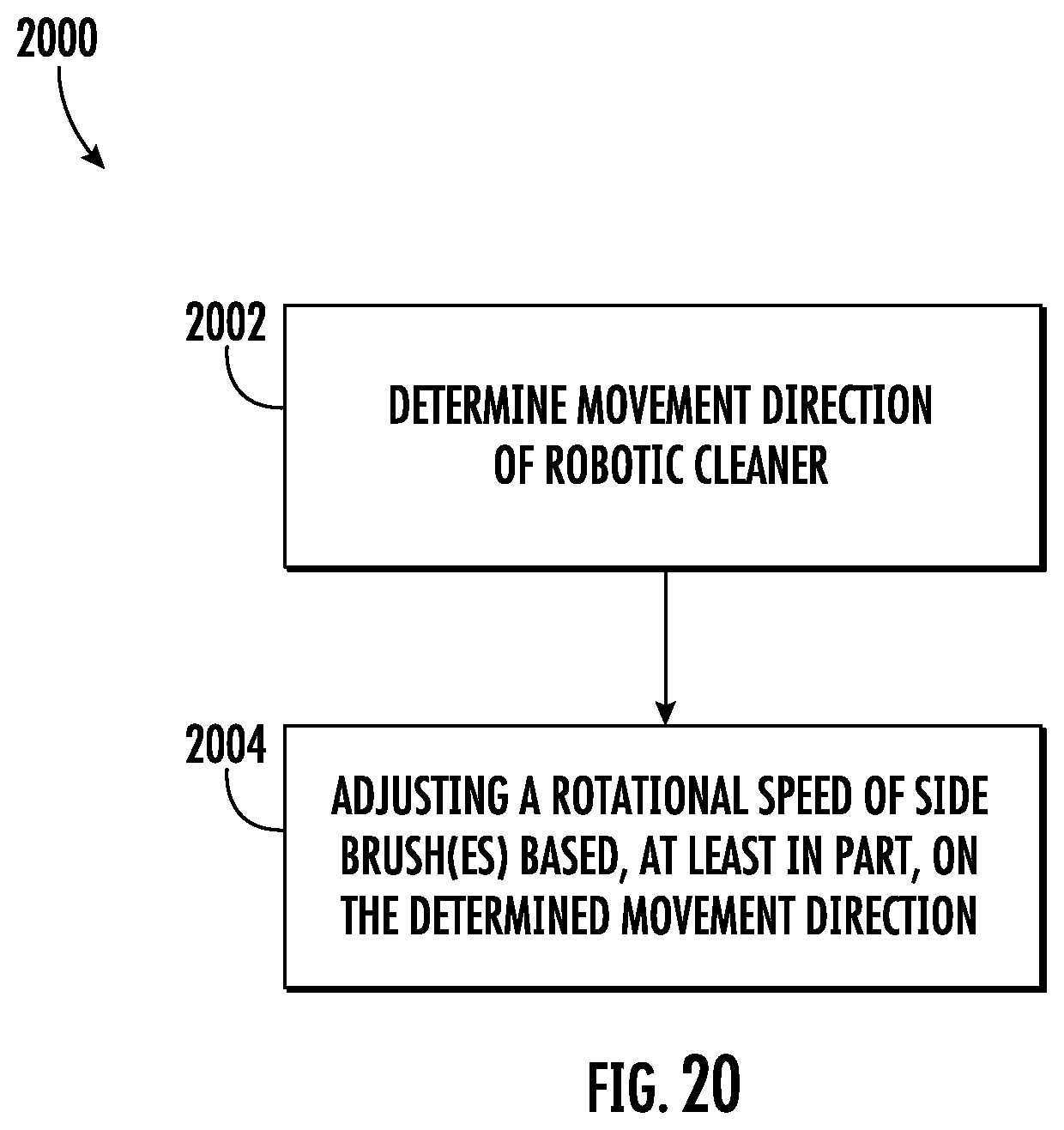 Patent US12342982 Figure 7 – Robotic cleaner