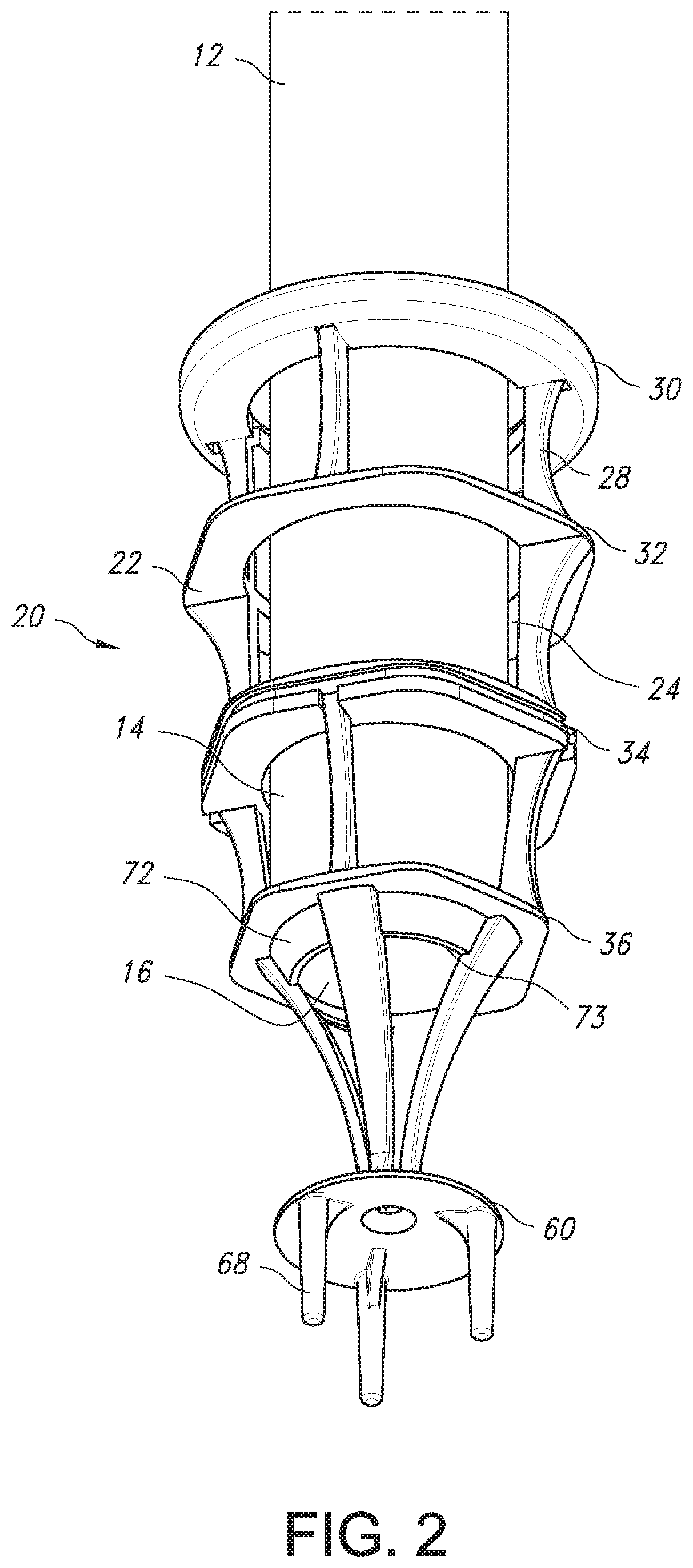 Patent US12342985 Figure 2 – Endoscope end protector