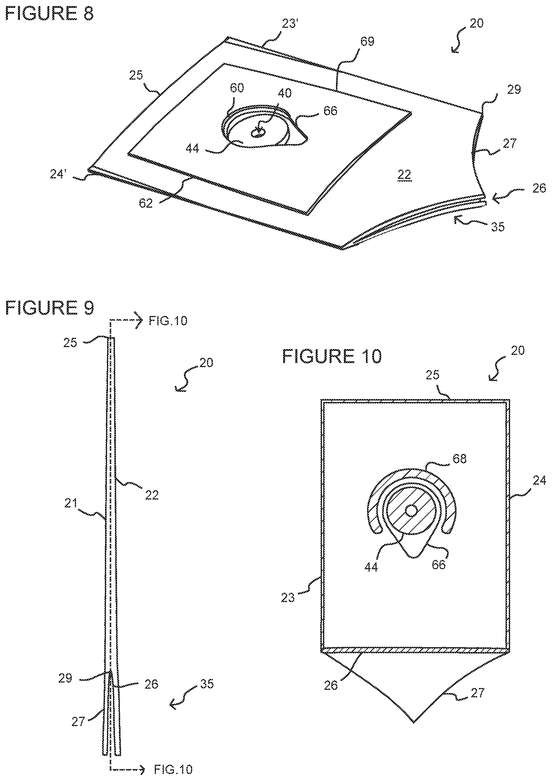 Patent US12342986 Figure 5 – Device for collection of excess fluids from an endoscope