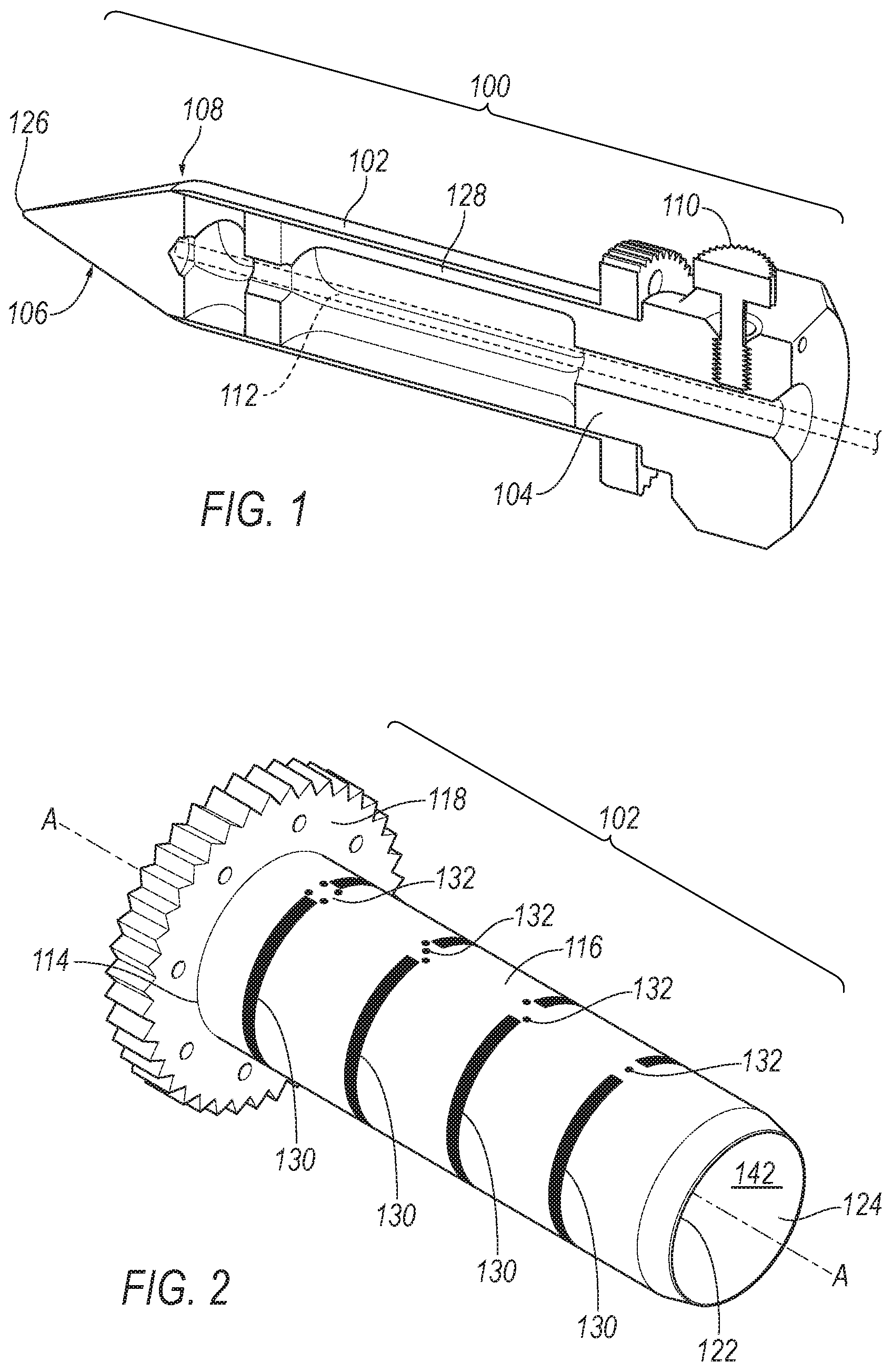 Patent US12342991 Figure 1 – Surgical access device with integrated illumination