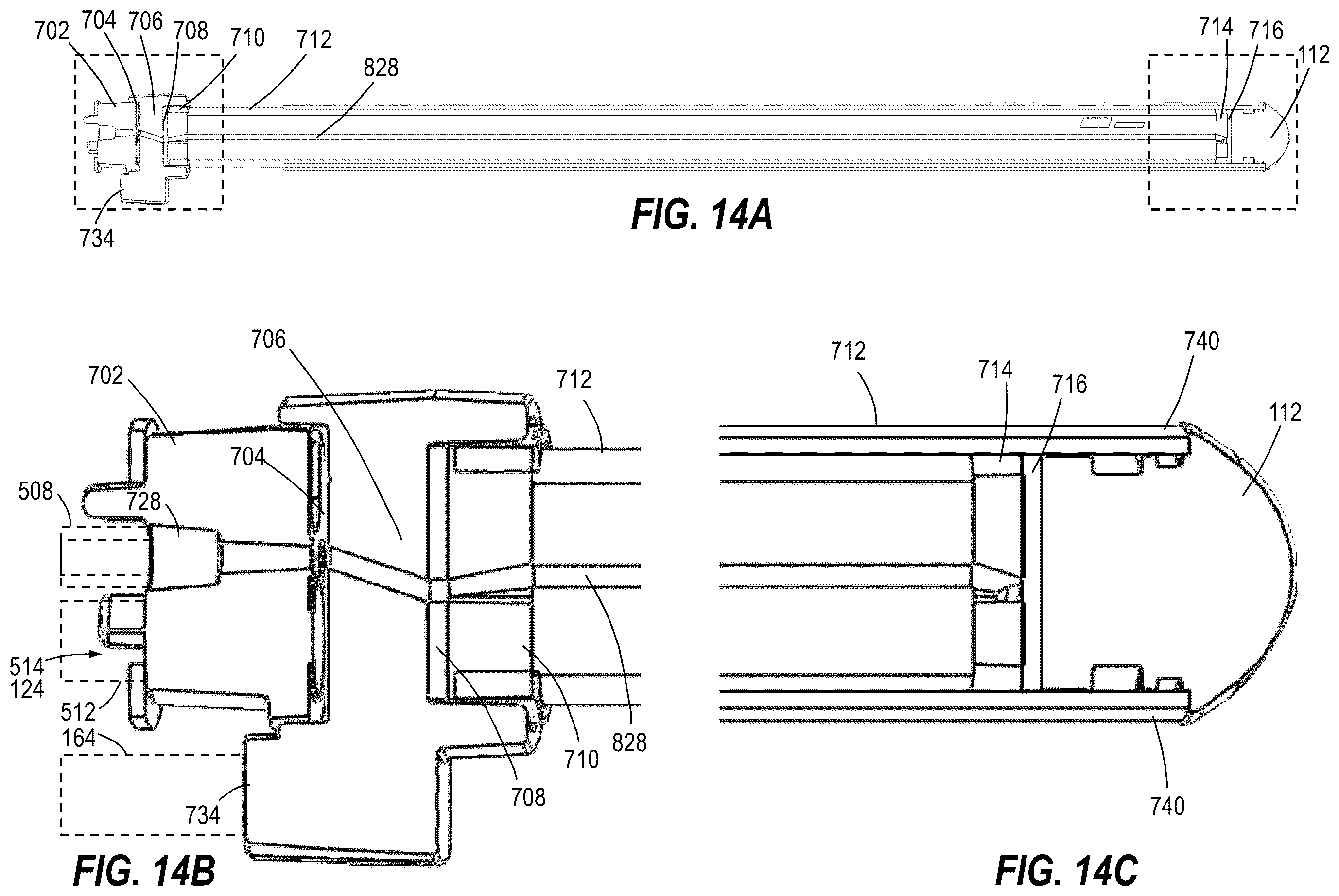 Patent US12342992 Figure 14 – Instrument port with fluid flush system