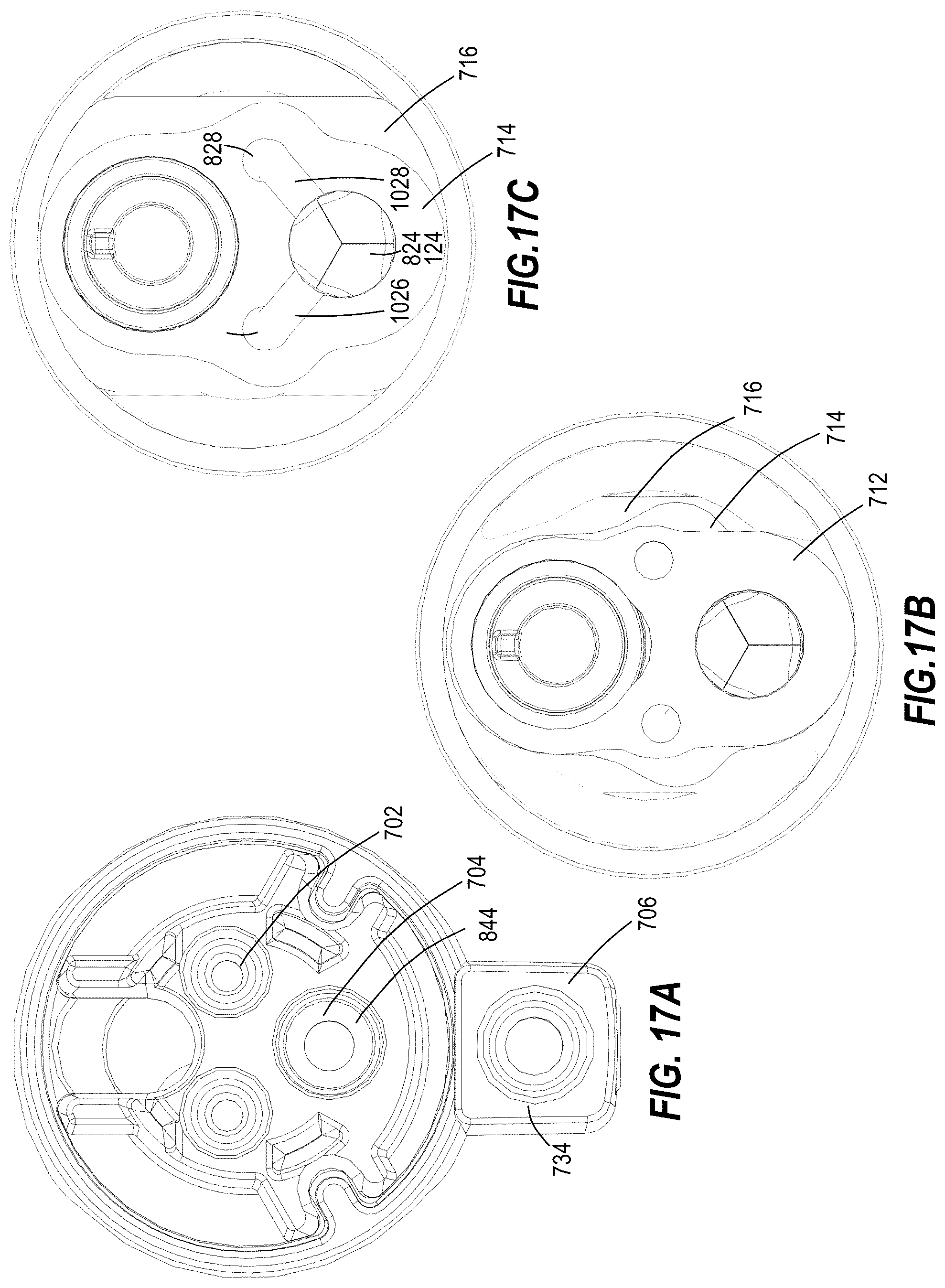 Patent US12342992 Figure 17 – Instrument port with fluid flush system