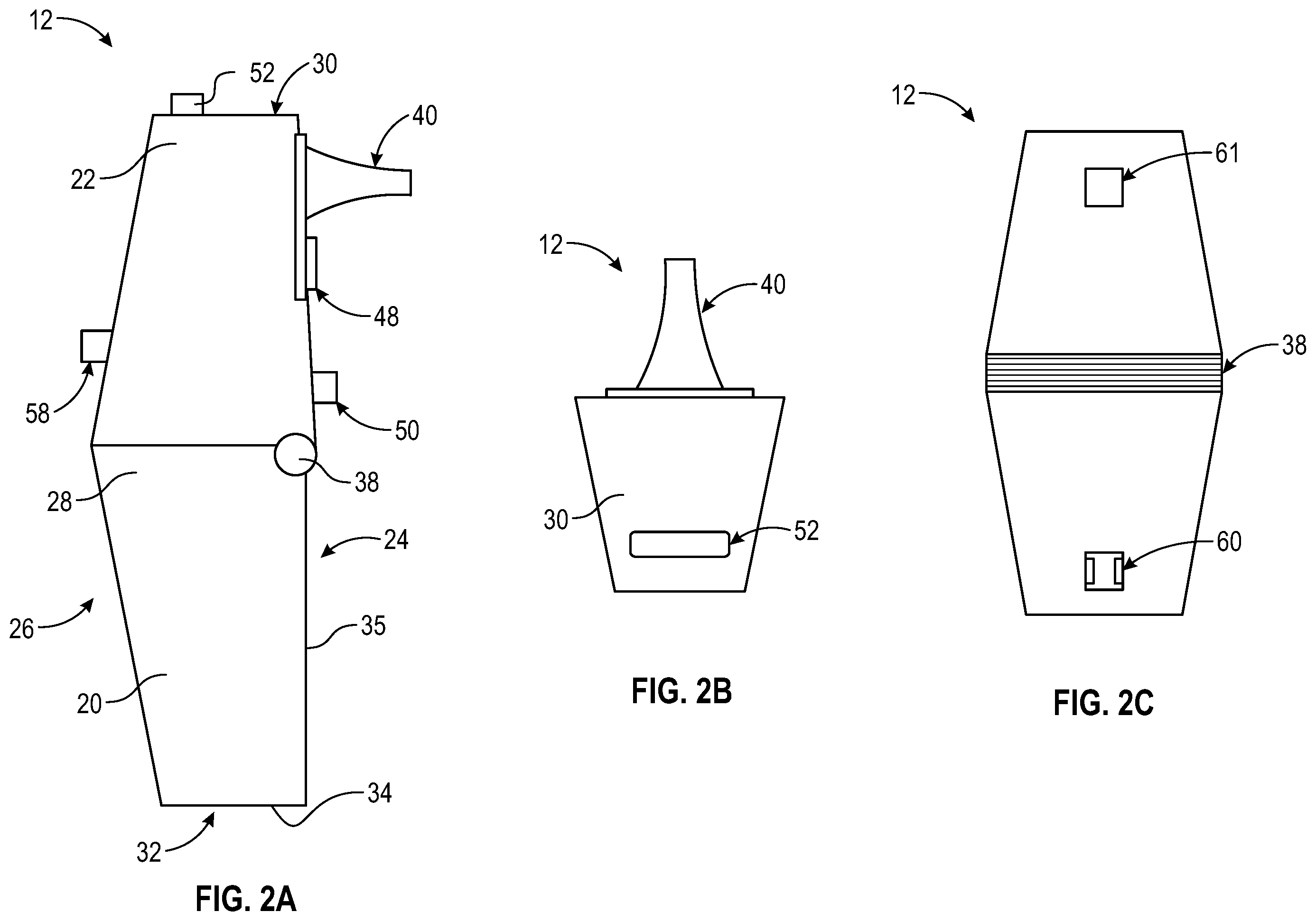 Patent US12342993 Figure 2 – Portable, foldable and handheld multipurpose medical instrument (opthalmotopharyngodermatoscope) for use in telemedicine to examine ears, mouth, eyes, skin, and nasal cavity and detect body temperature