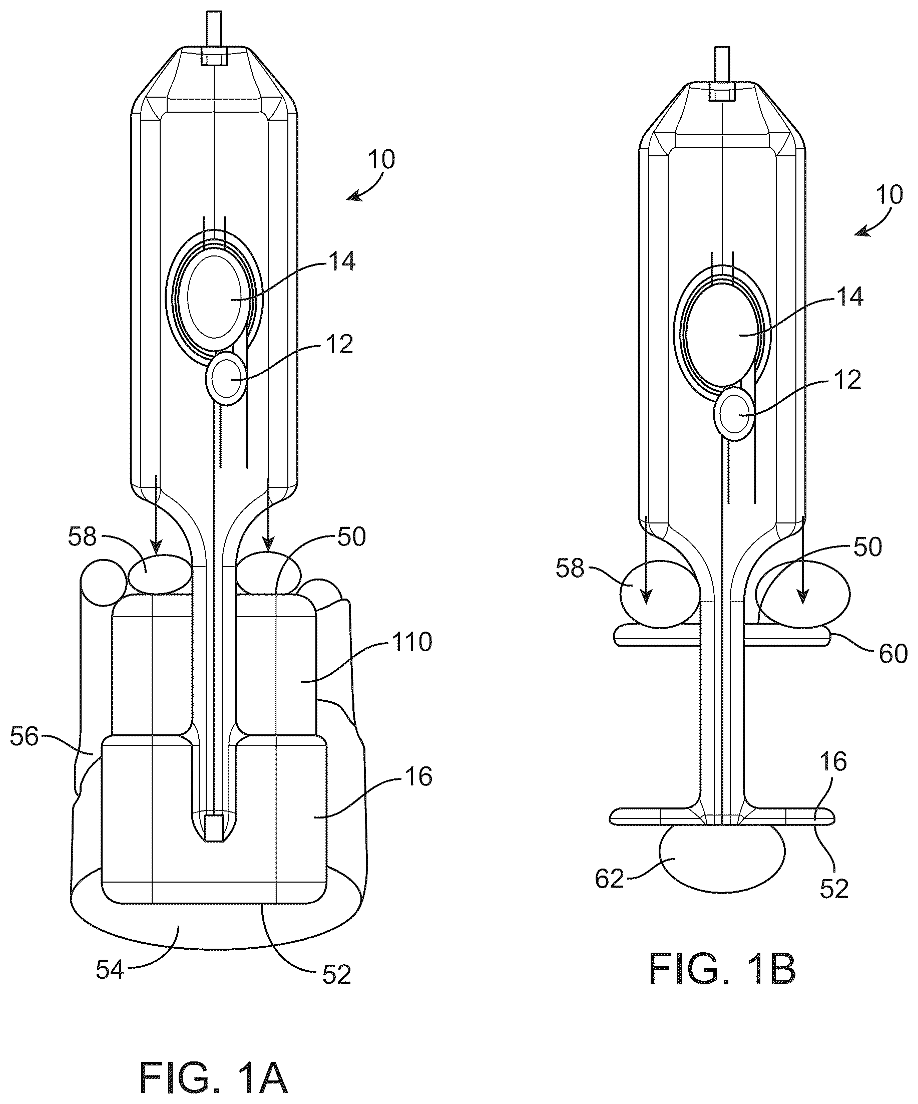 Patent US12342997 Figure 1 – Biopsy device arming mechanism