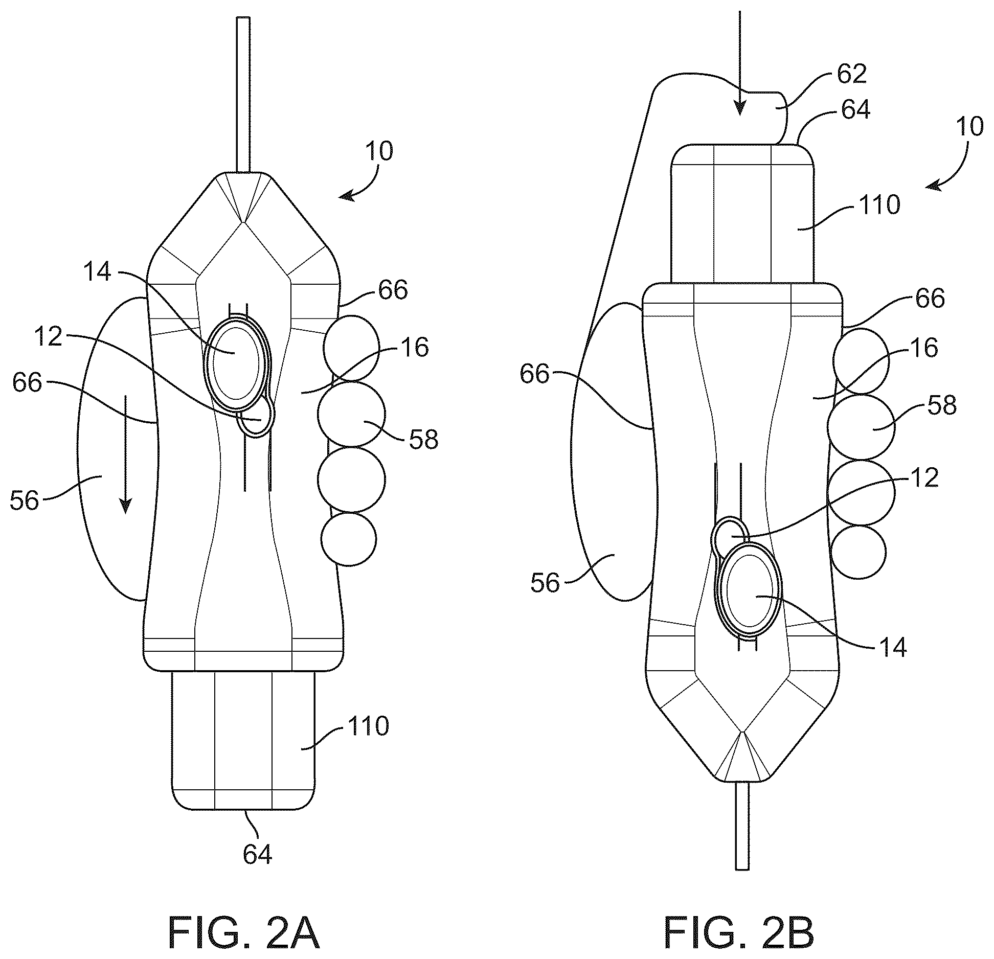 Patent US12342997 Figure 2 – Biopsy device arming mechanism