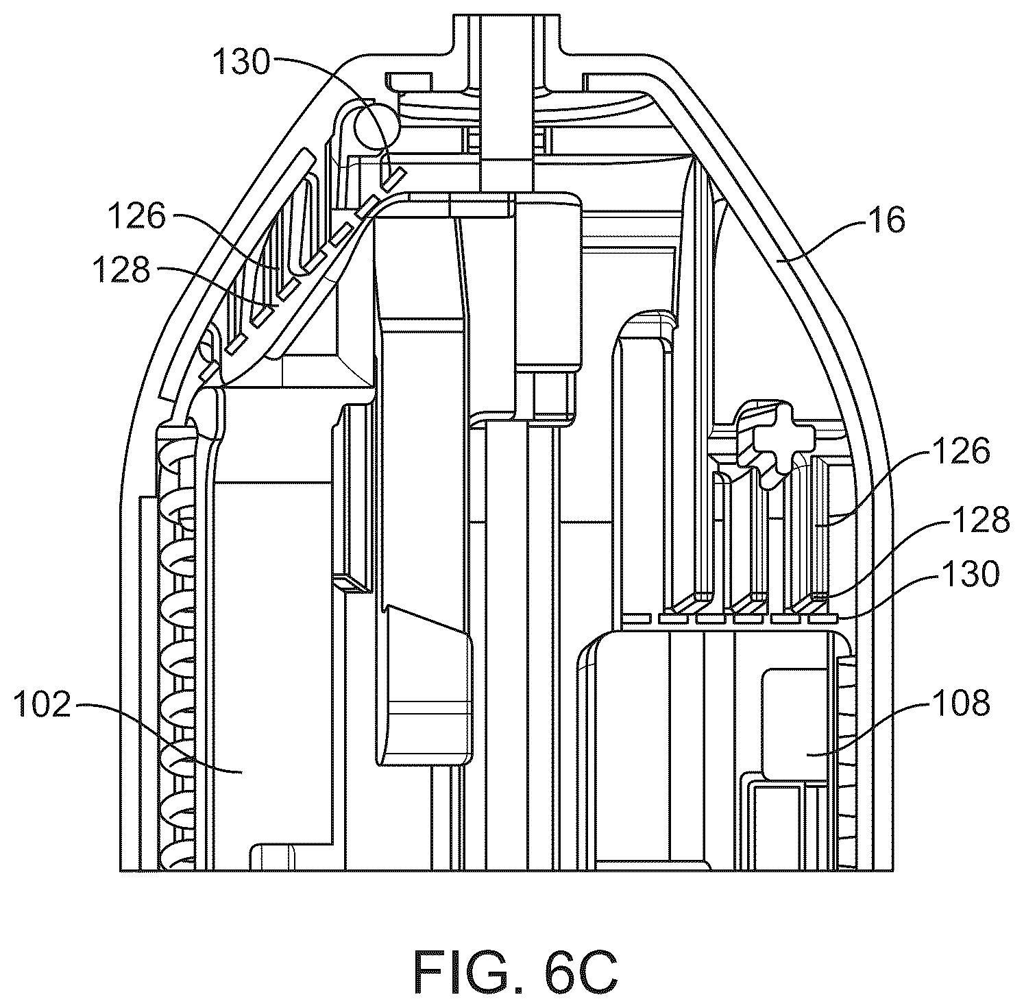 Patent US12342997 Figure 7 – Biopsy device arming mechanism