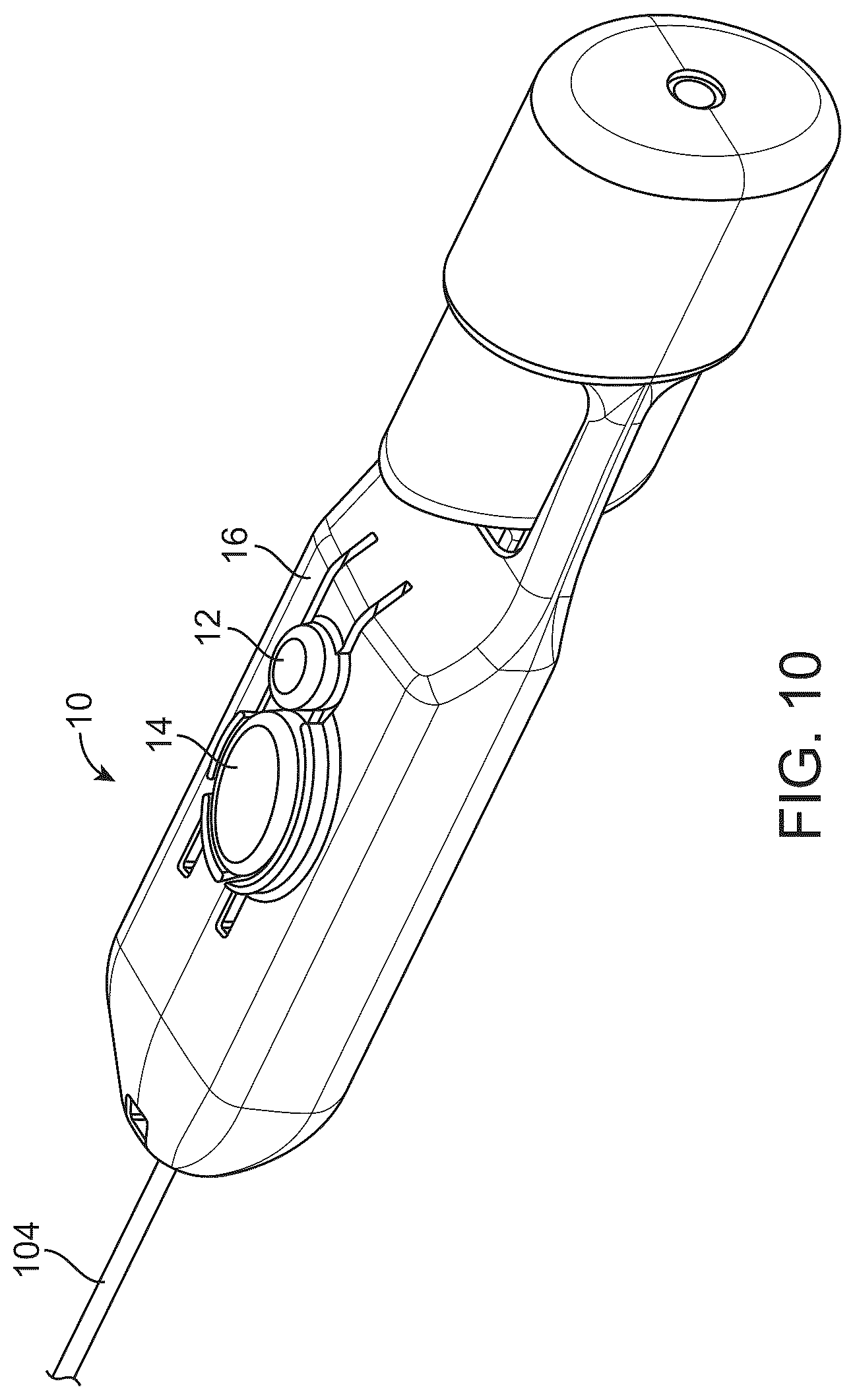 Patent US12342997 Figure 12 – Biopsy device arming mechanism