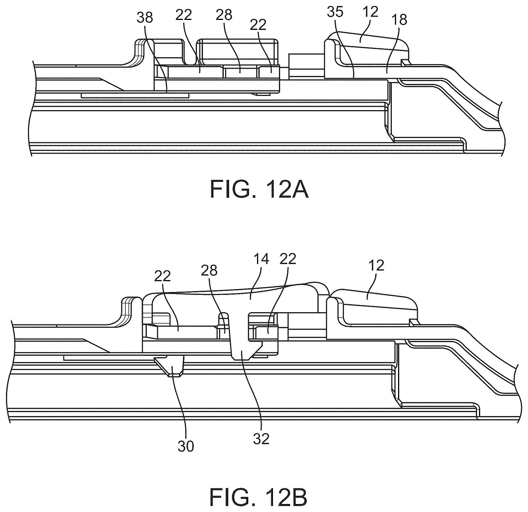 Patent US12342997 Figure 14 – Biopsy device arming mechanism