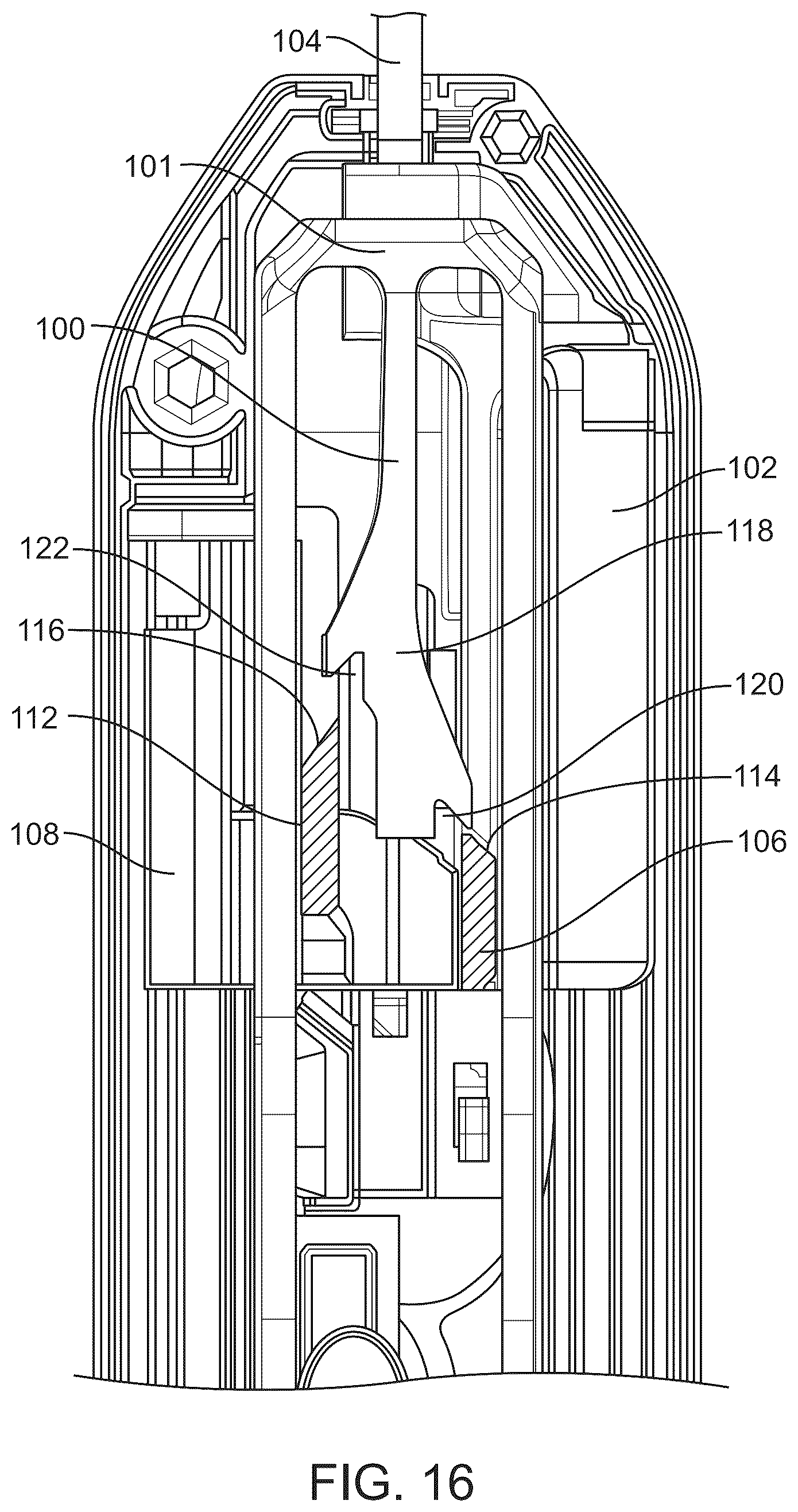Patent US12342997 Figure 18 – Biopsy device arming mechanism