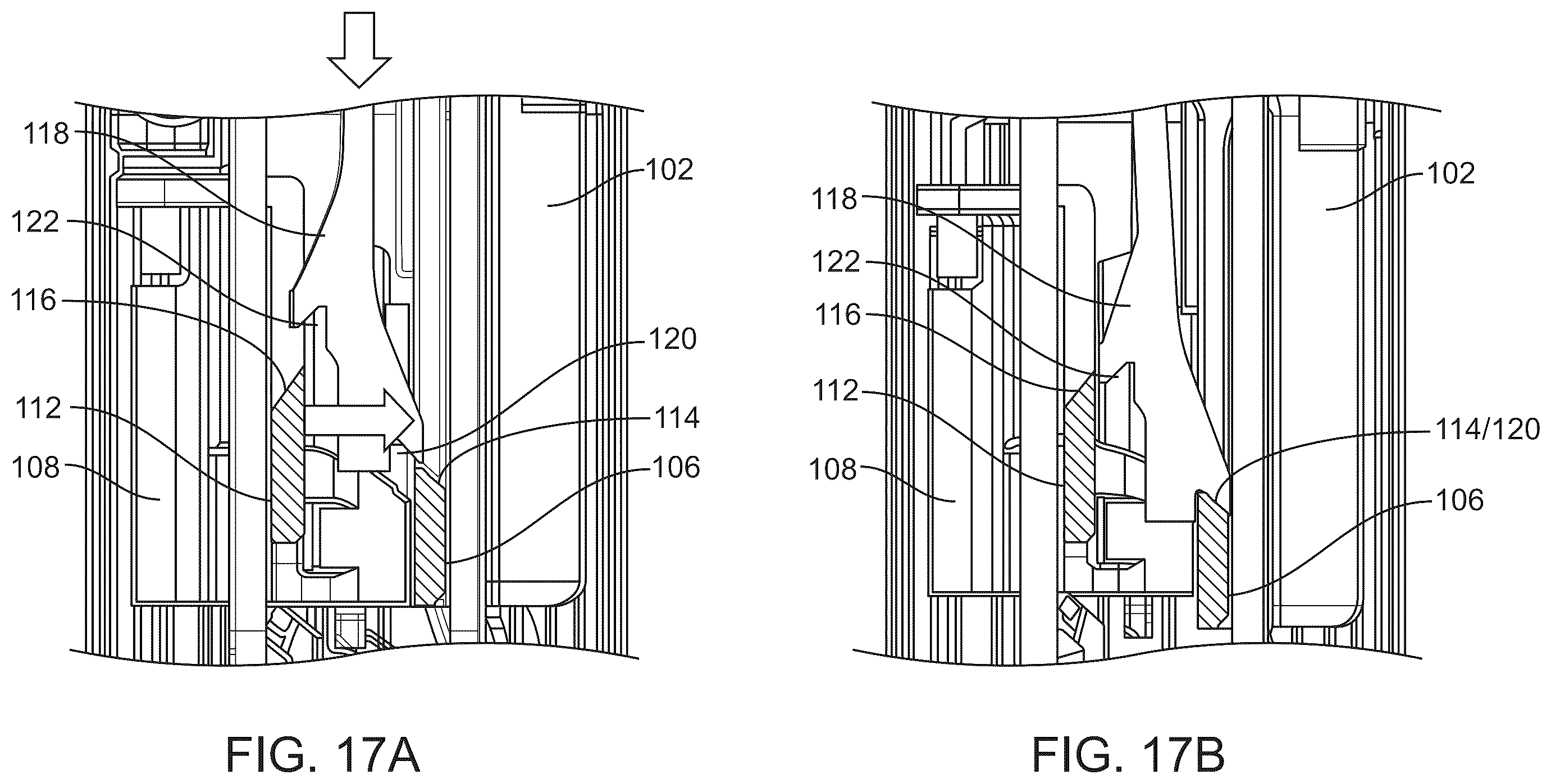 Patent US12342997 Figure 19 – Biopsy device arming mechanism
