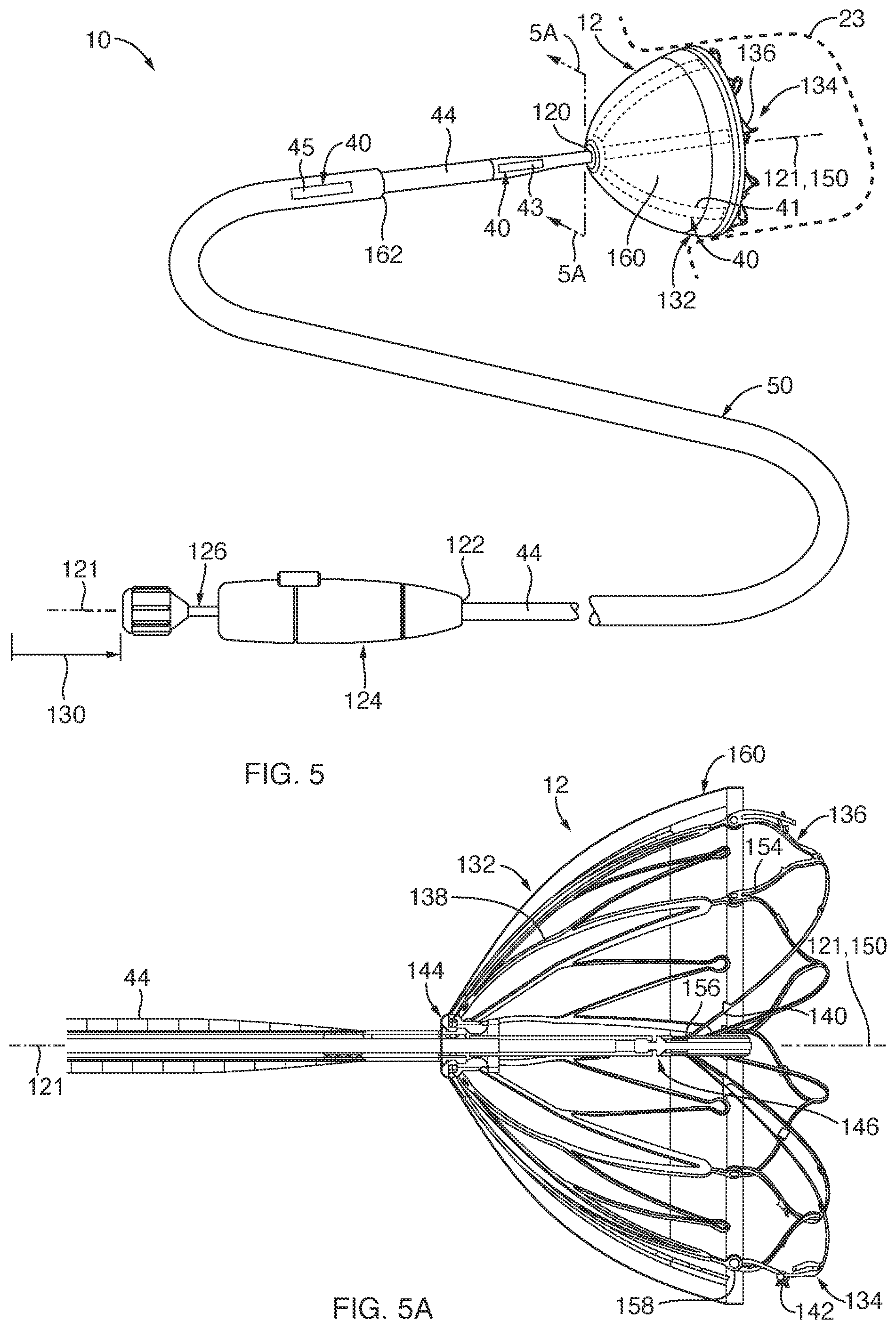 Patent US12342998 Figure 5 – Sensor enabled left atrial appendage occlusion system for three-dimensional imaging and method thereof