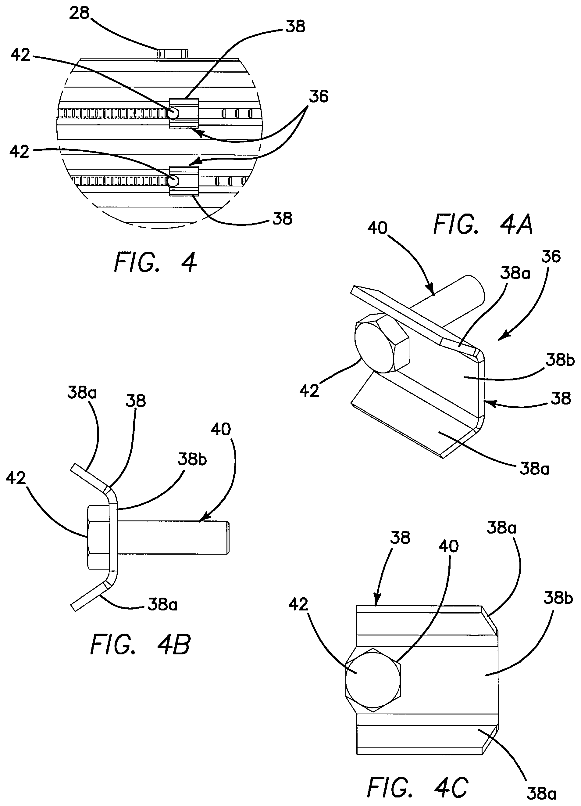 Patent US12345001 Figure 3 – Crash impact attenuator systems and methods