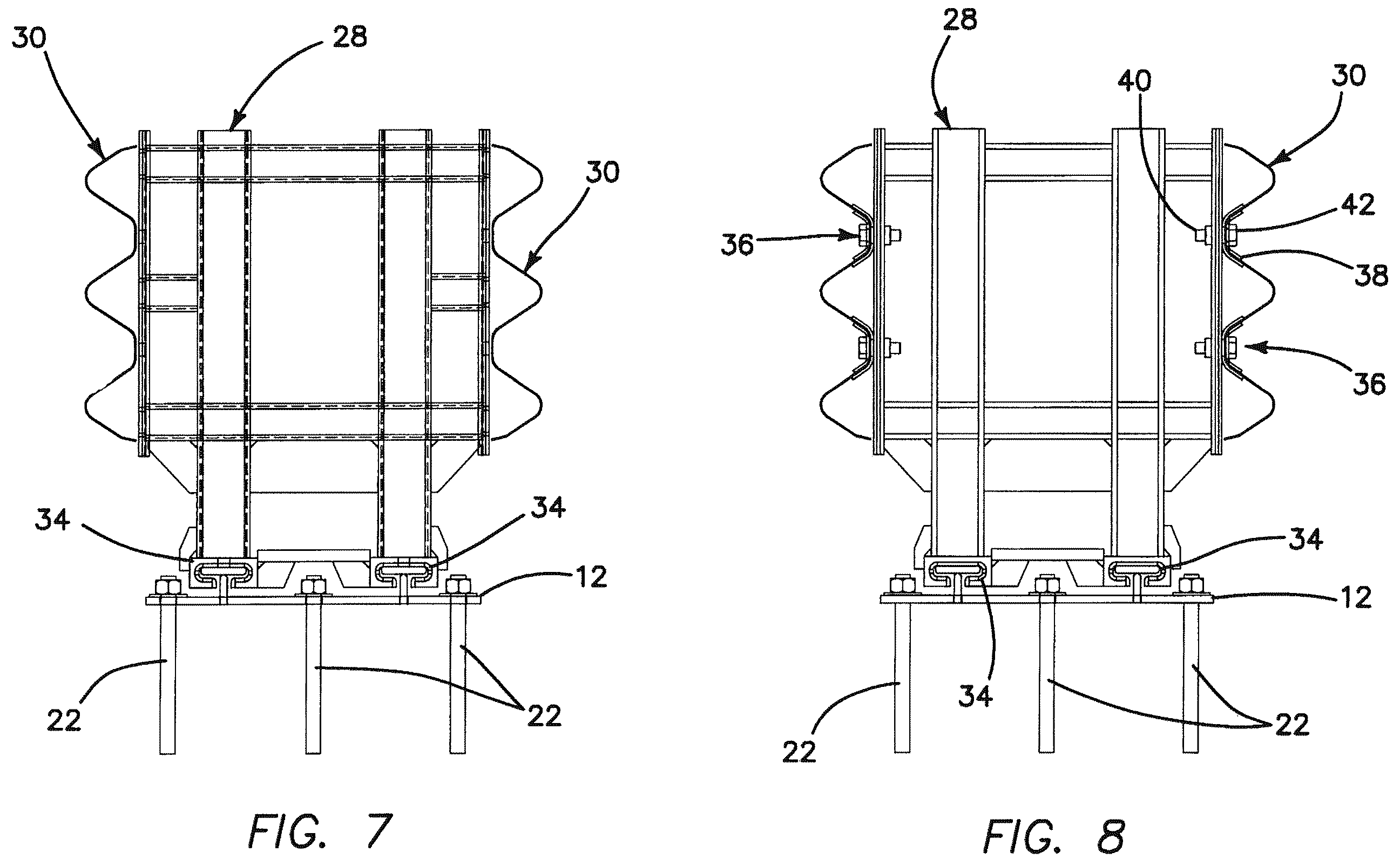 Patent US12345001 Figure 6 – Crash impact attenuator systems and methods