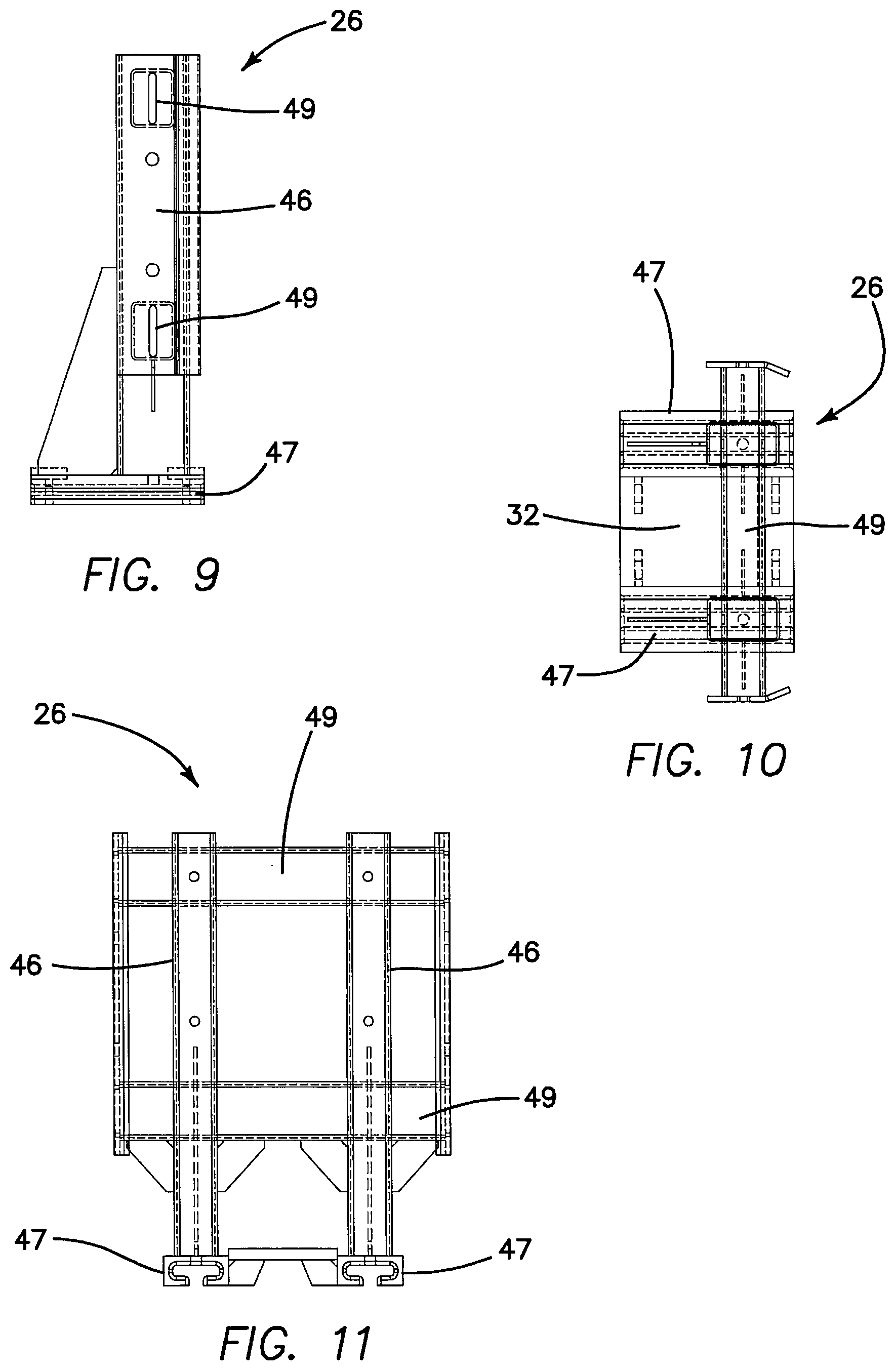 Patent US12345001 Figure 7 – Crash impact attenuator systems and methods