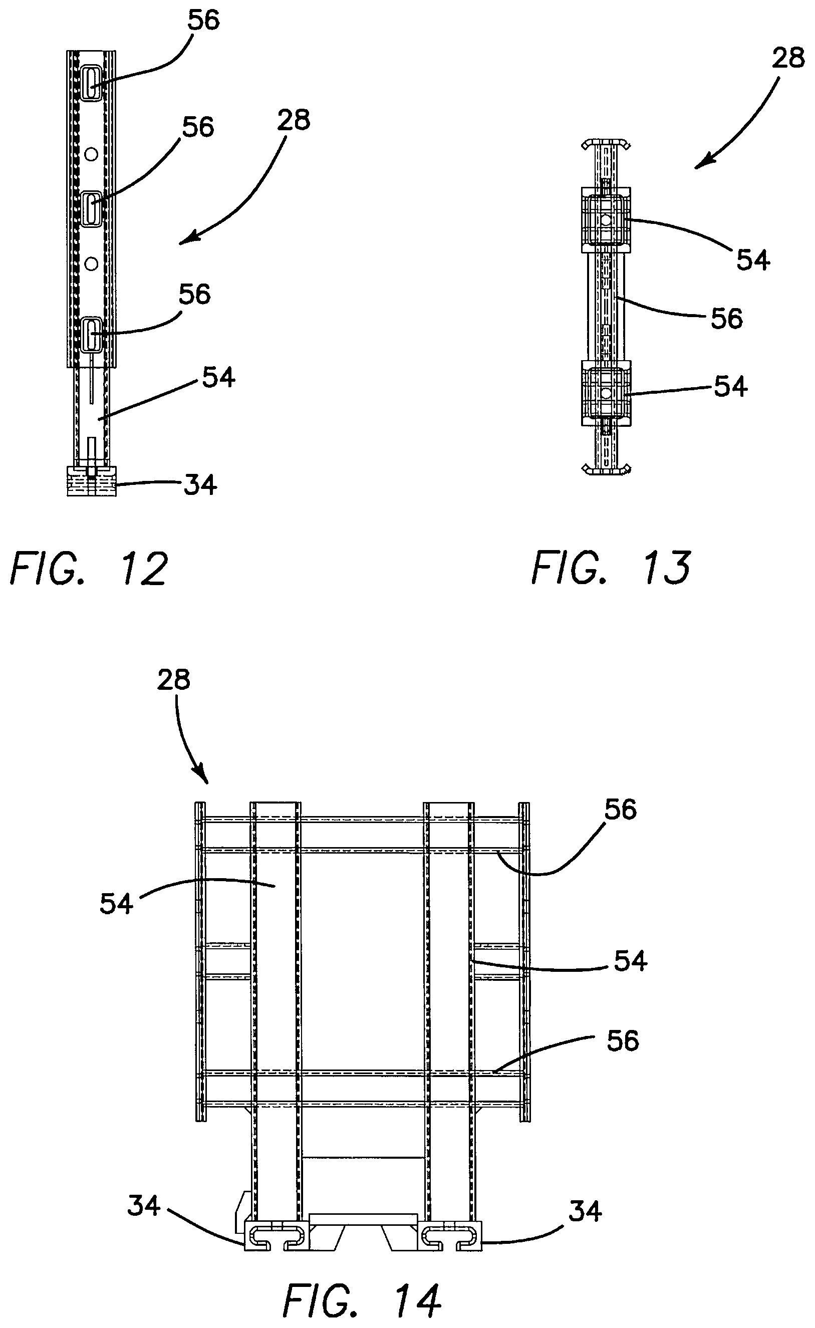 Patent US12345001 Figure 8 – Crash impact attenuator systems and methods