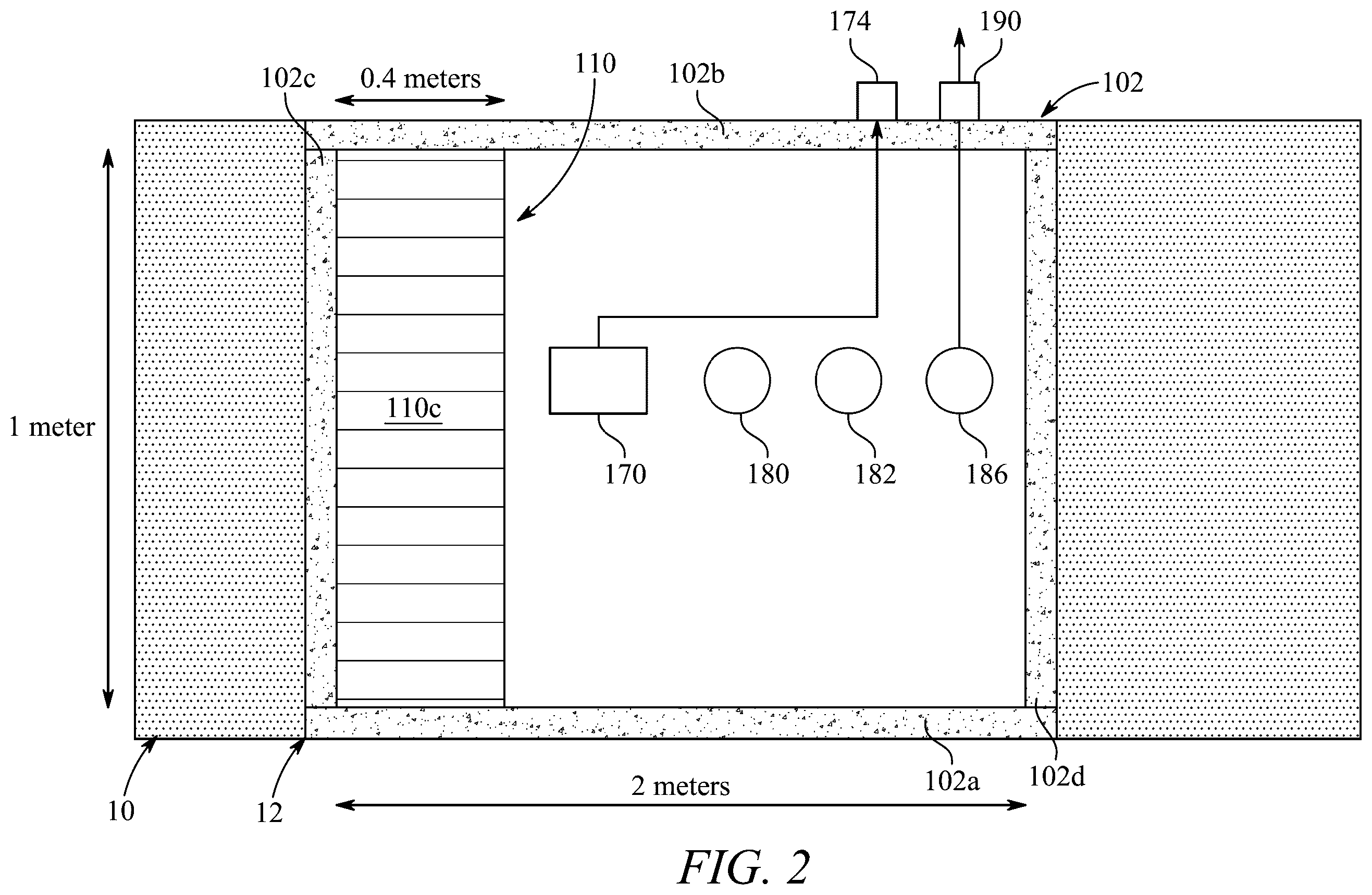 Patent US12345002 Figure 2 – Smart speed bump and methods for energy generation