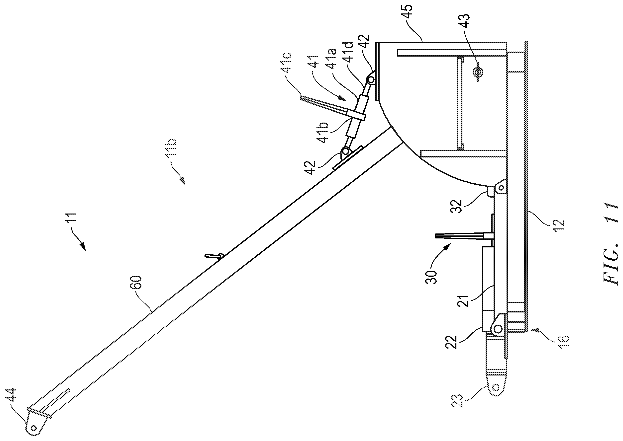 Patent US12345007 Figure 11 – Pile staging stand assembly and method of use